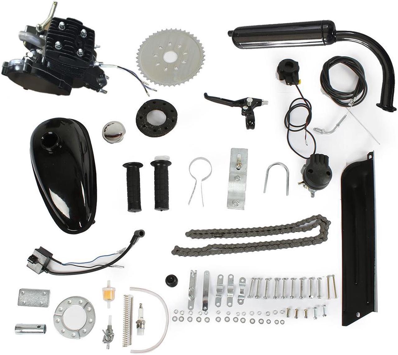 Main image of Full Set Bike Motor 2-Stroke 80cc Petrol Gas Motorized Bicycle Engine Kit New US