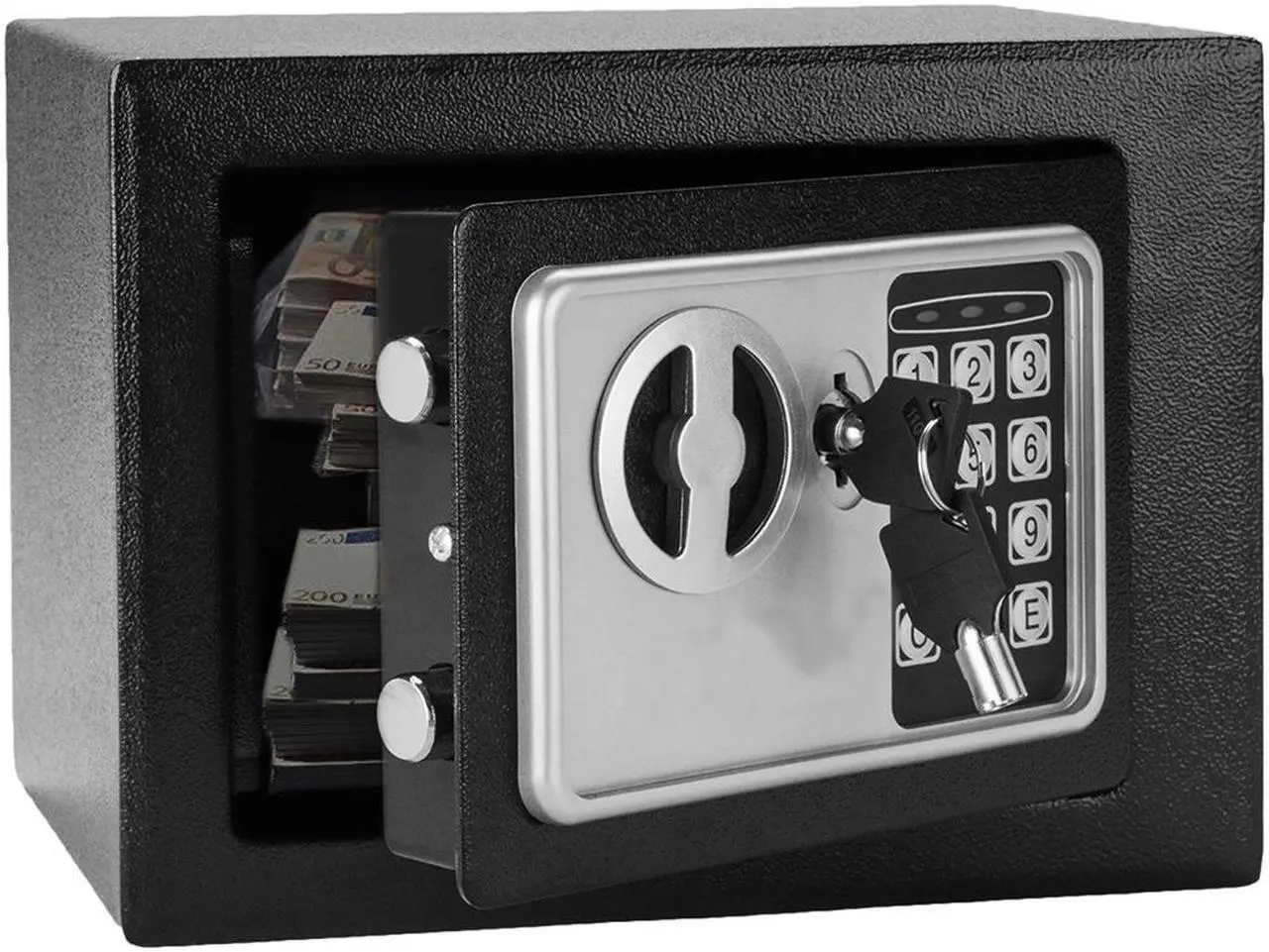 Main image of Small Electronic Durable Digital Safe Box Keypad Lock Home Office Hotel Black