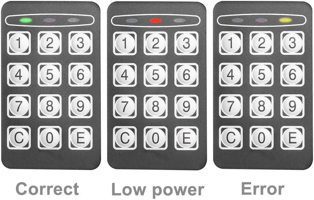 Alt view image 5 of 7 - Small Electronic Durable Digital Safe Box Keypad Lock Home Office Hotel Black
