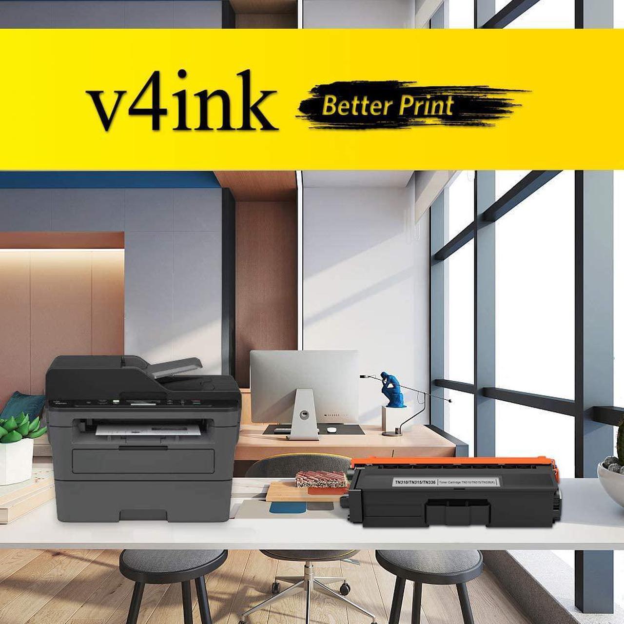 Alt view image 7 of 7 - 4PK TN315BK TN315C TN315Y TN315M Black Cyan Yellow Magenta(K/C/M/Y) Toner Cartridge for Brother HL-4150CDN HL-4140CN HL-4570CDW HL-4570CDWT MFC-9460 MFC-9465 MFC-9560 MFC-9970 DCP-9055CDN DCP-9270CDN