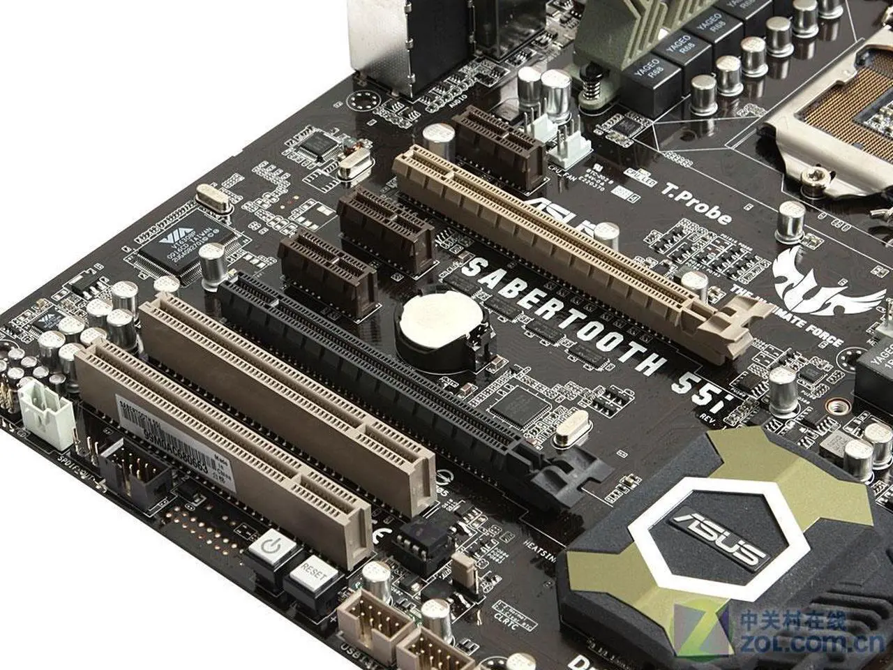 Alt view image 3 of 4 - ASUS SaberTooth 55i LGA 1156 DDR3 16GB ATX Motherboard