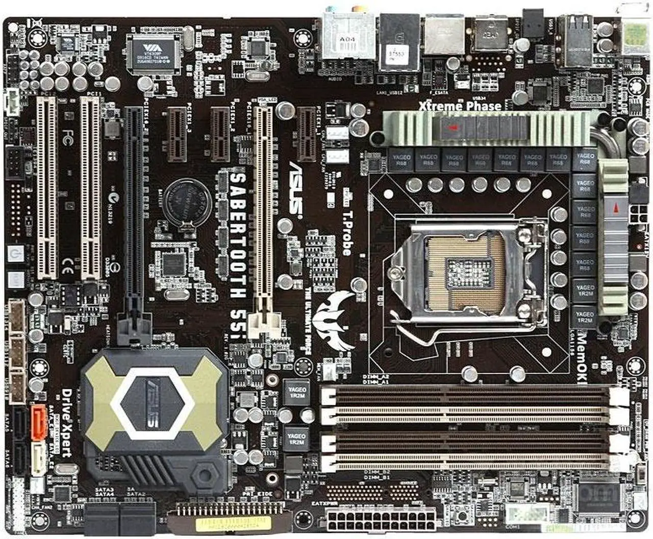 Main image of ASUS SaberTooth 55i LGA 1156 DDR3 16GB ATX Motherboard
