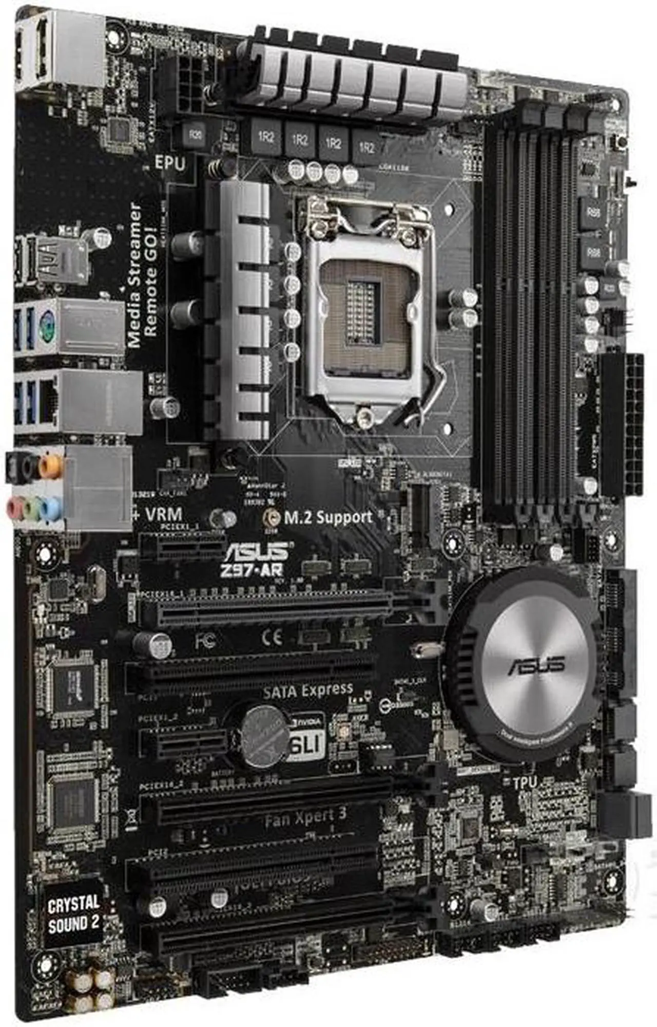 Alt view image 3 of 4 - ASUS Z97-AR LGA 1150 DDR3 32GB ATX Motherboard
