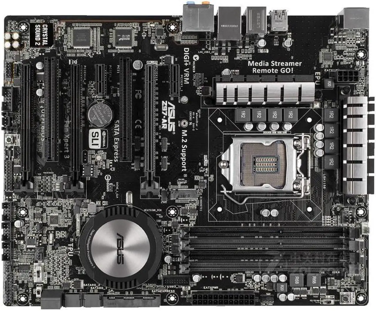 Main image of ASUS Z97-AR LGA 1150 DDR3 32GB ATX Motherboard