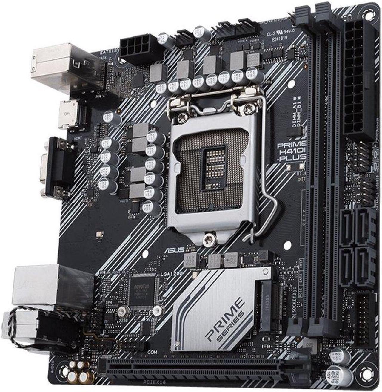 Main image of ASUS PRIME H410I-PLUS LGA 1200 DDR4 64GB Mini-ITX Motherboard