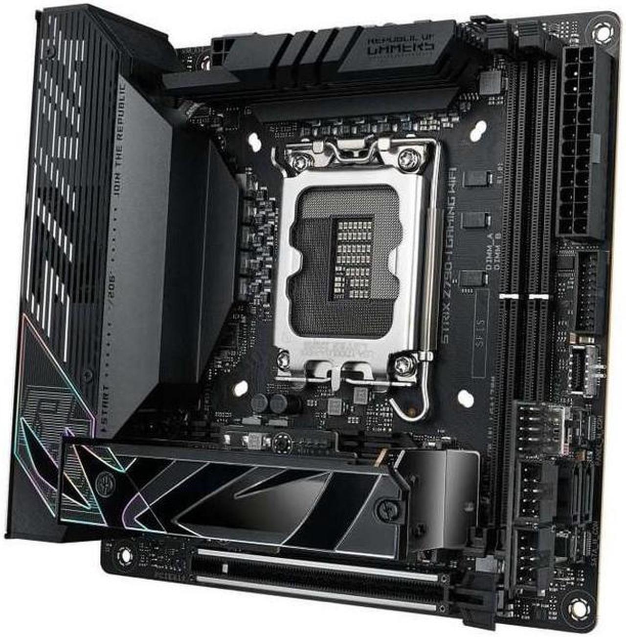 Alt view image 3 of 4 - ASUS ROG STRIX Z790-I GAMING WIFI LGA 1700 DDR5 96GB Mini-ITX Motherboard