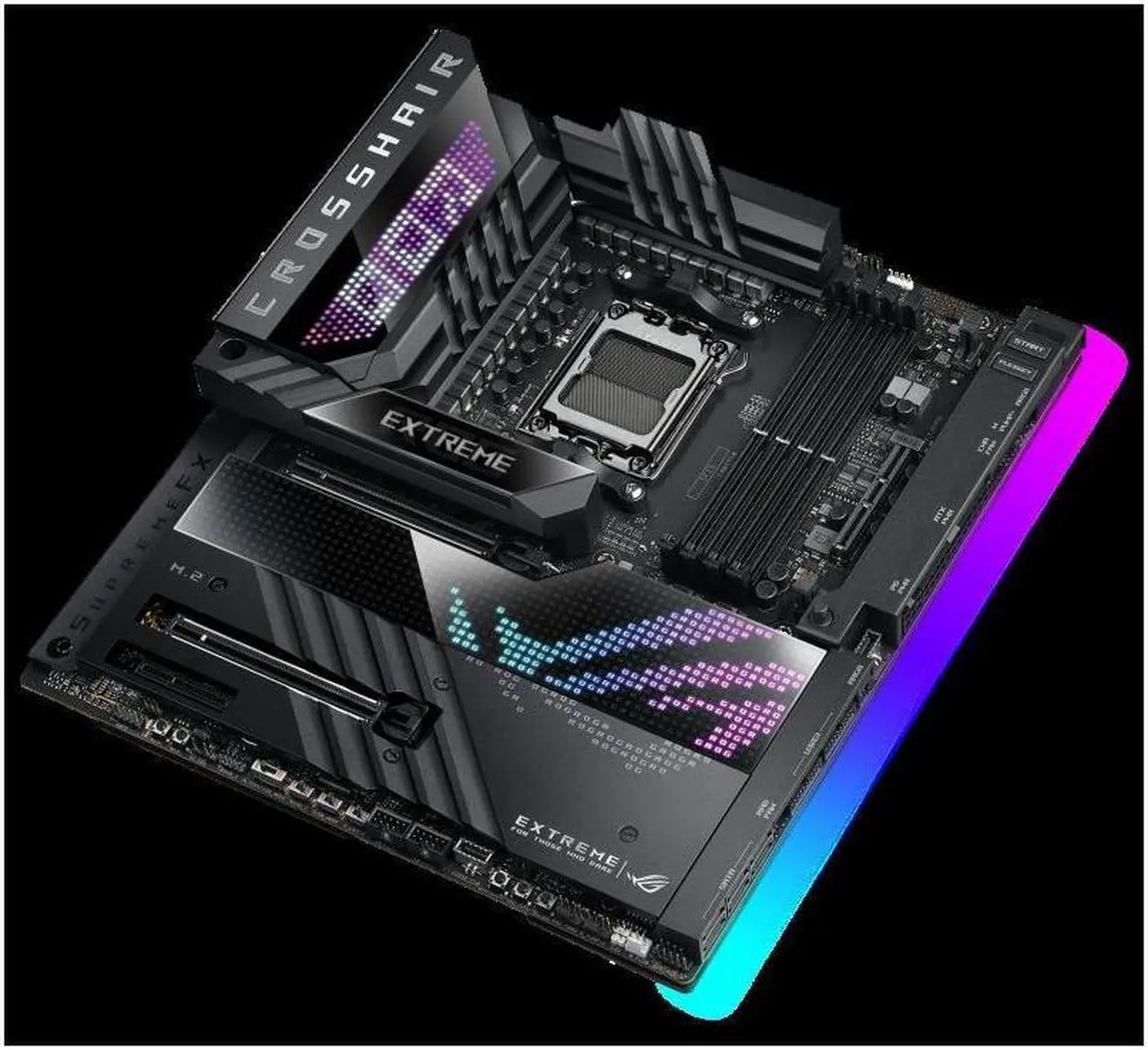Alt view image 4 of 4 - ASUS ROG CROSSHAIR X670E EXTREME Socket AM5 DDR5 192GB E-ATX Motherboard