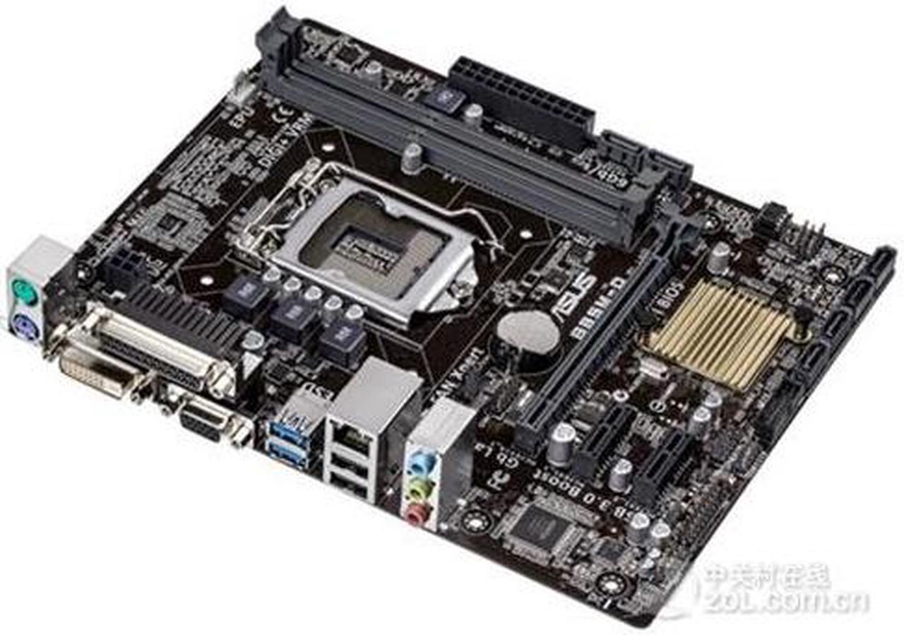 Alt view image 2 of 3 - ASUS B85M-D LGA 1150 DDR3 16GB Micro ATX Motherboard