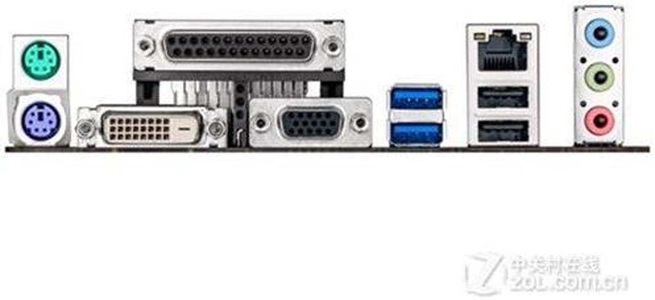 Alt view image 3 of 3 - ASUS B85M-D LGA 1150 DDR3 16GB Micro ATX Motherboard