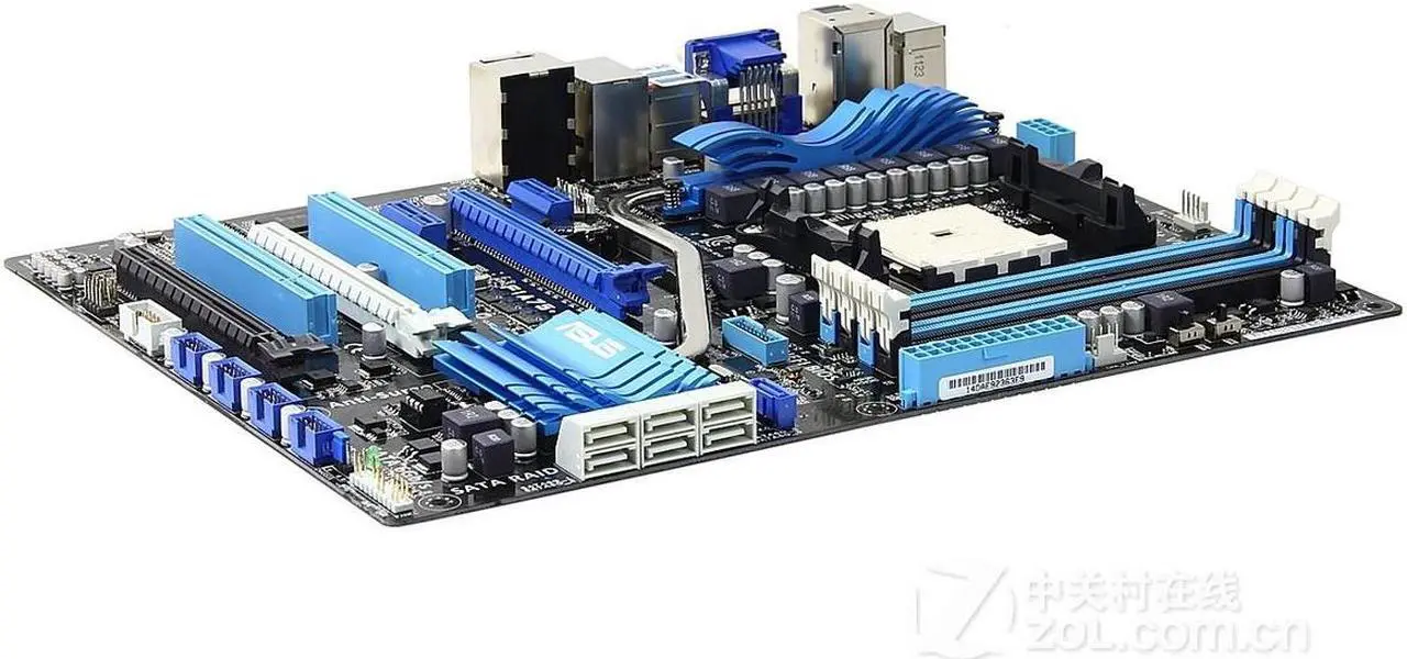 Alt view image 3 of 4 - ASUS F1A75-V EVO Socket FM1 DDR3 64GB ATX Motherboard
