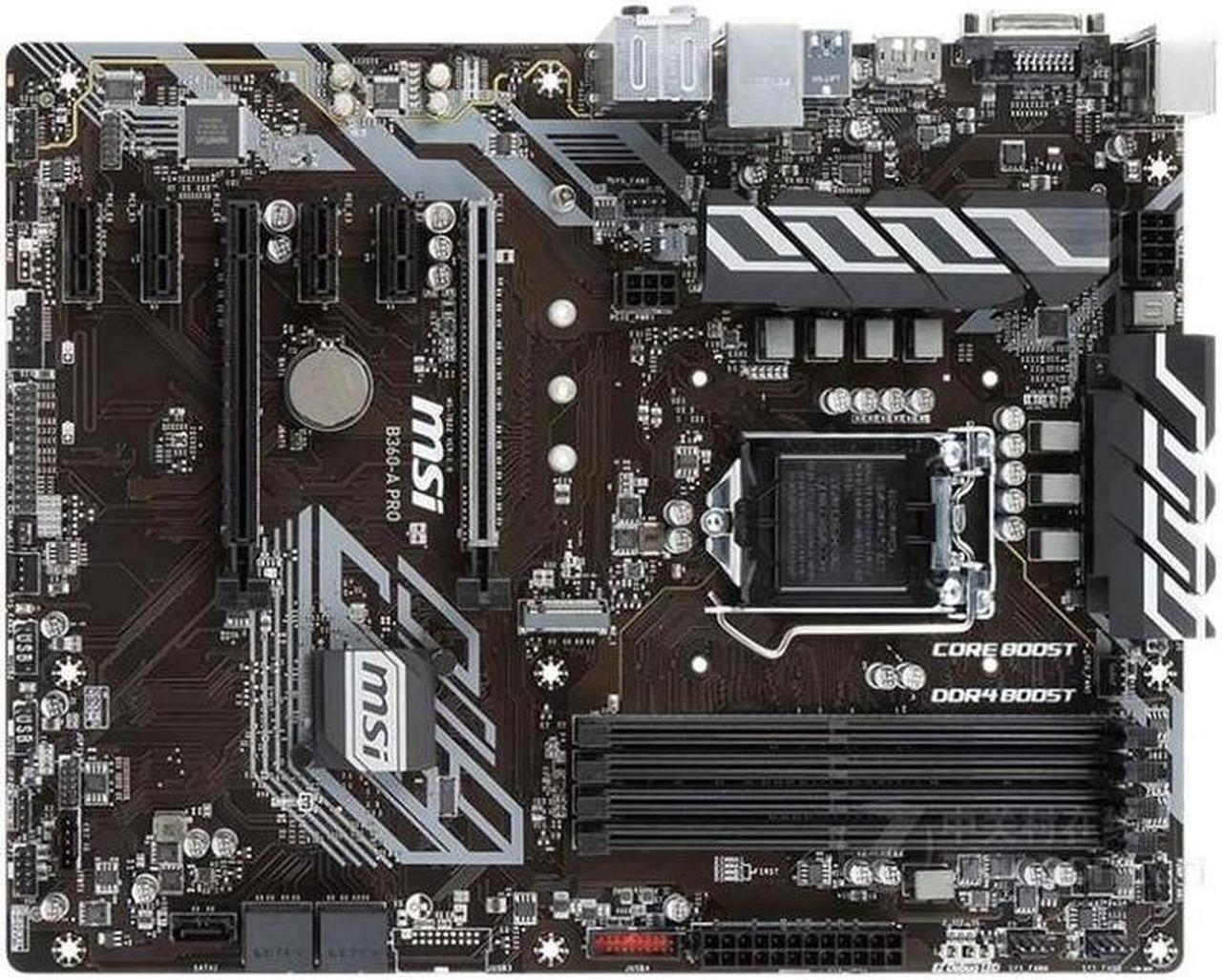 Main image of MSI B360-A PRO Intel B360 LGA 1151 DDR4 64GB ATX Motherboard