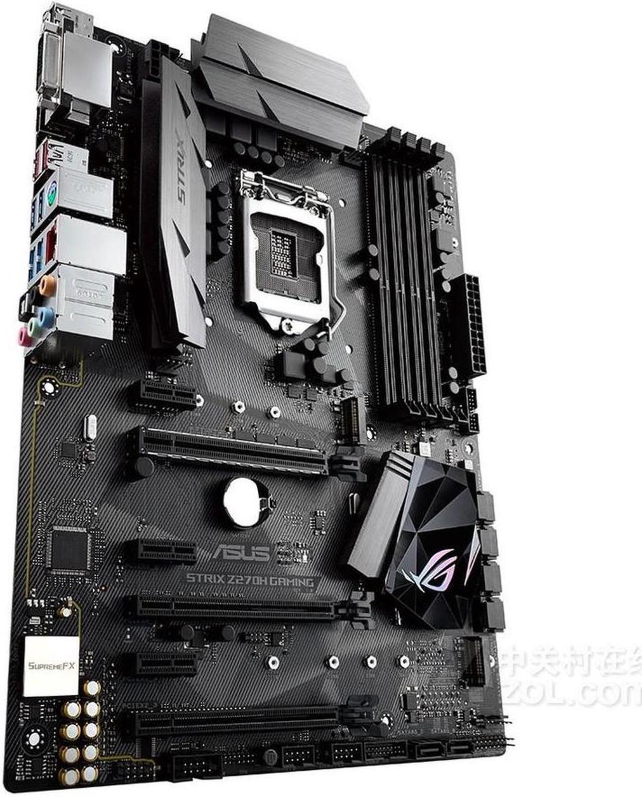 Alt view image 2 of 4 - ASUS ROG STRIX Z270H GAMING LGA 1151 DDR4 64GB ATX Motherboard