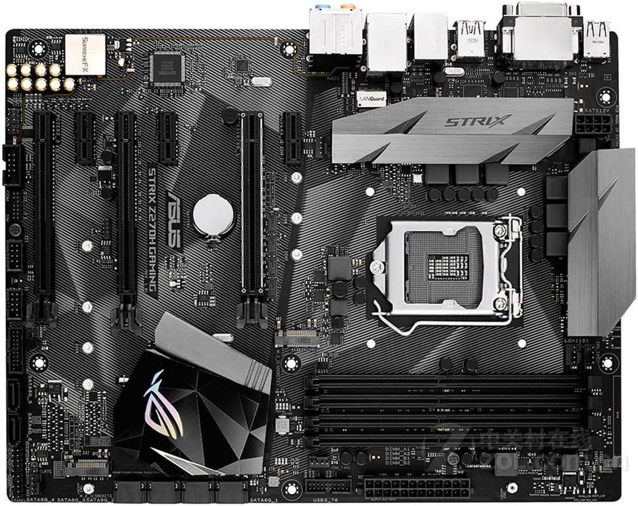 Main image of ASUS ROG STRIX Z270H GAMING LGA 1151 DDR4 64GB ATX Motherboard