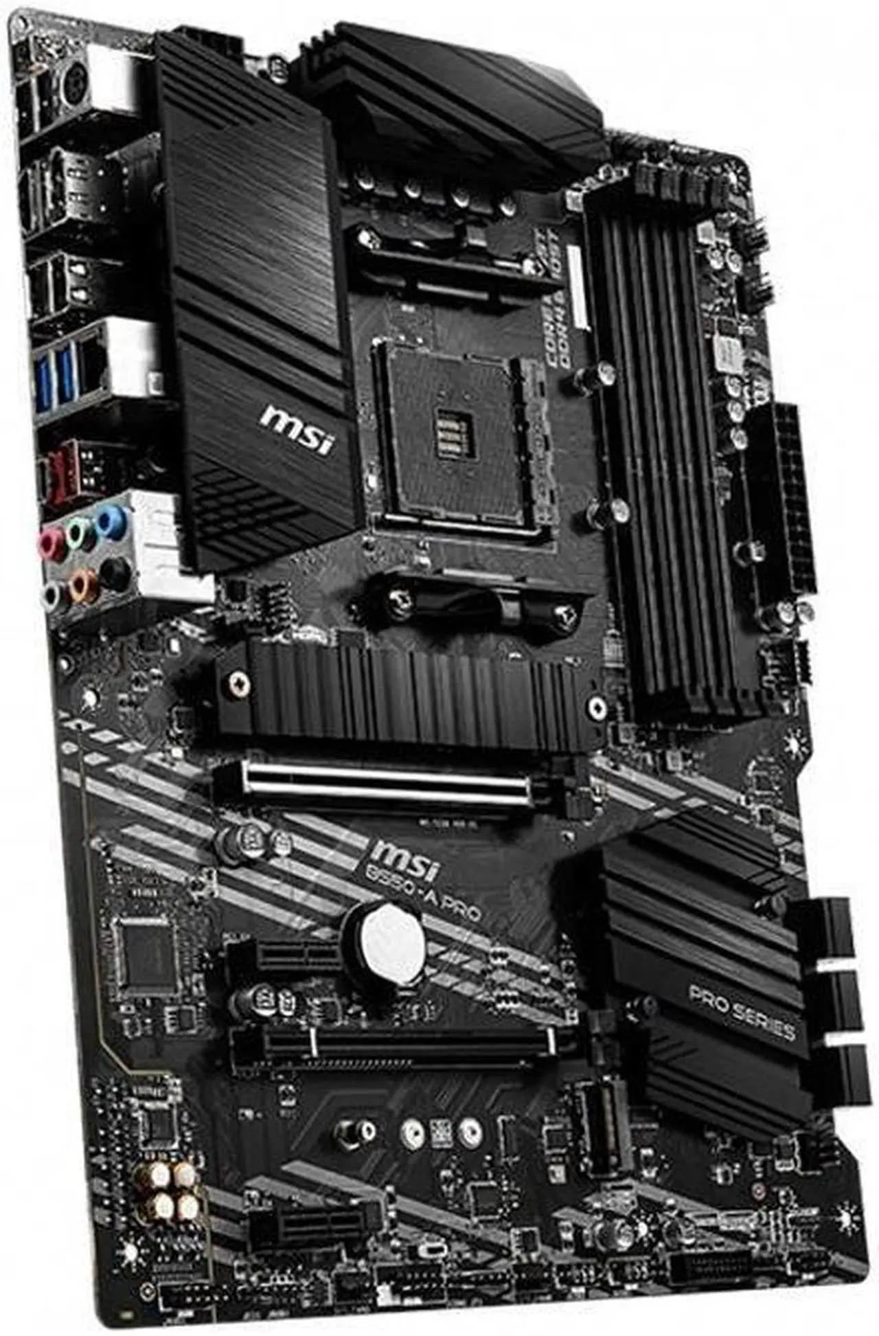 Alt view image 6 of 8 - MSI B550-A PRO AMD Socket B550 AM4 ATX M.2 Desktop Motherboard A