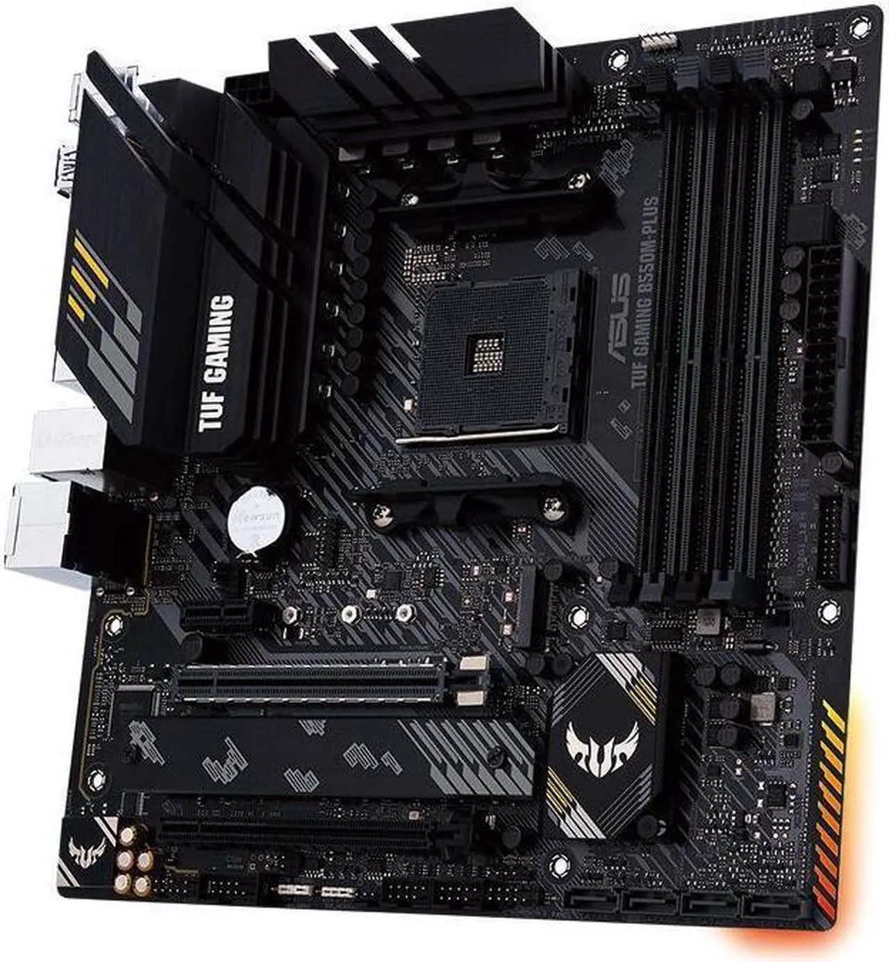 Alt view image 3 of 4 - ASUS TUF GAMING B550M-PLUS Socket AM4 DDR4 128GB Micro ATX Motherboard
