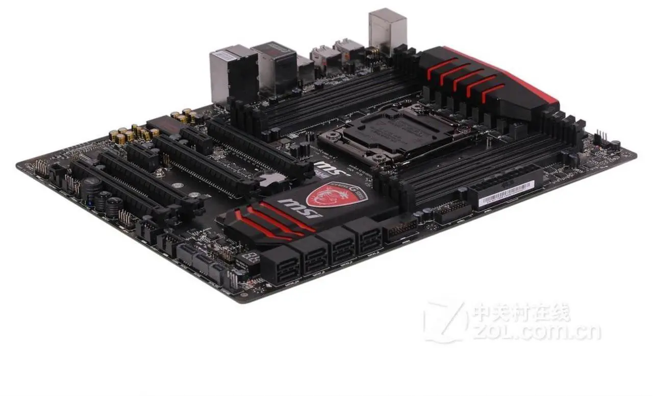 Alt view image 3 of 4 - MSI X99S GAMING 7 Intel X99 LGA 2011-3 DDR4 128GB ATX Motherboard