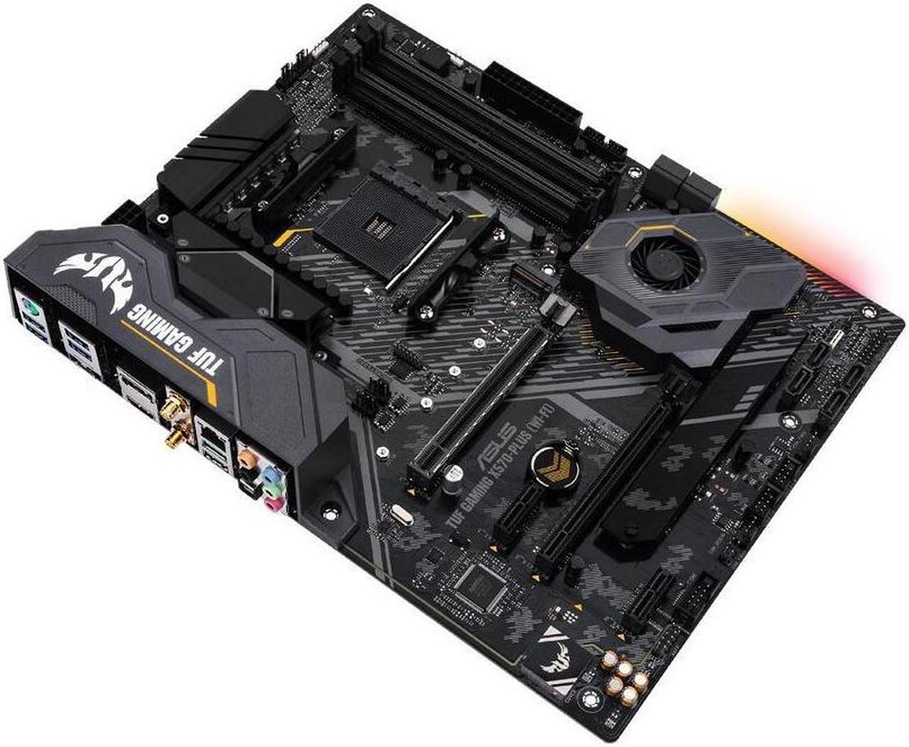 Alt view image 4 of 5 - ASUS TUF GAMING X570-PLUS (WI-FI) Socket AM4 DDR4 128GB ATX Motherboard