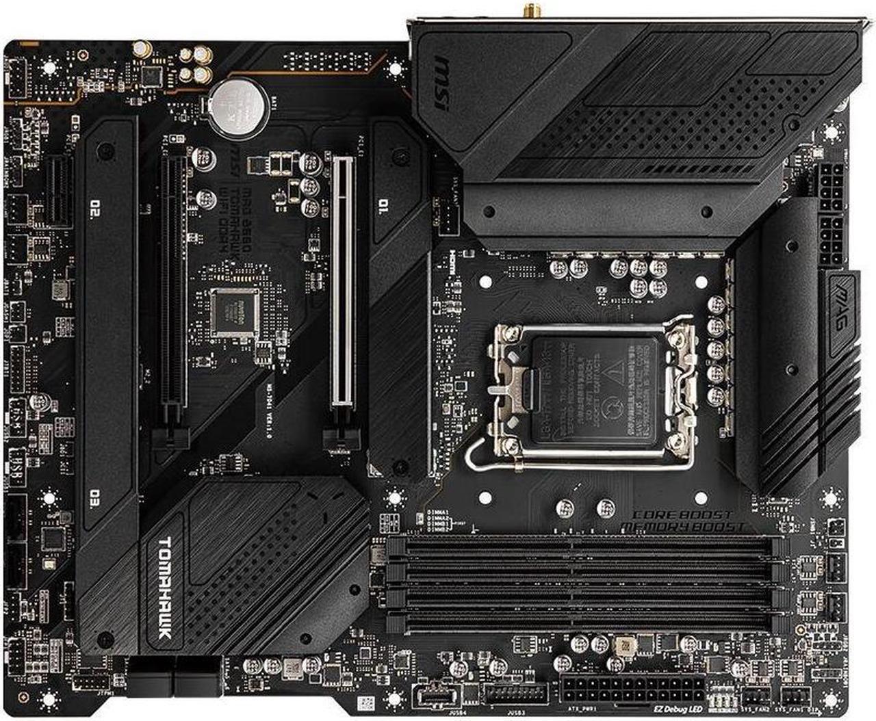Alt view image 2 of 4 - MSI MAG B660 TOMAHAWK WIFI DDR4 Intel B660 LGA 1700 DDR4 128GB ATX Motherboard