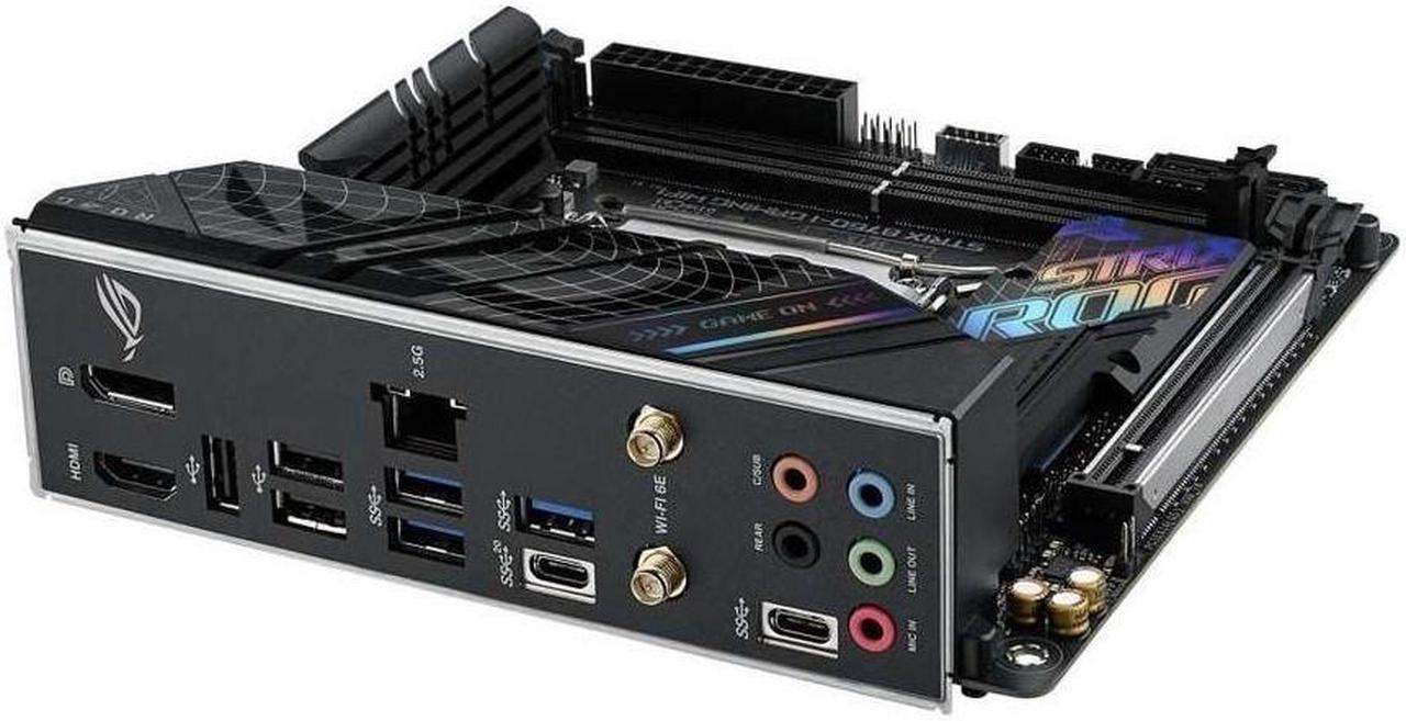 Alt view image 4 of 4 - ASUS ROG STRIX B760-I GAMING WIFI LGA 1700 DDR5 96GB Mini-ITX Motherboard