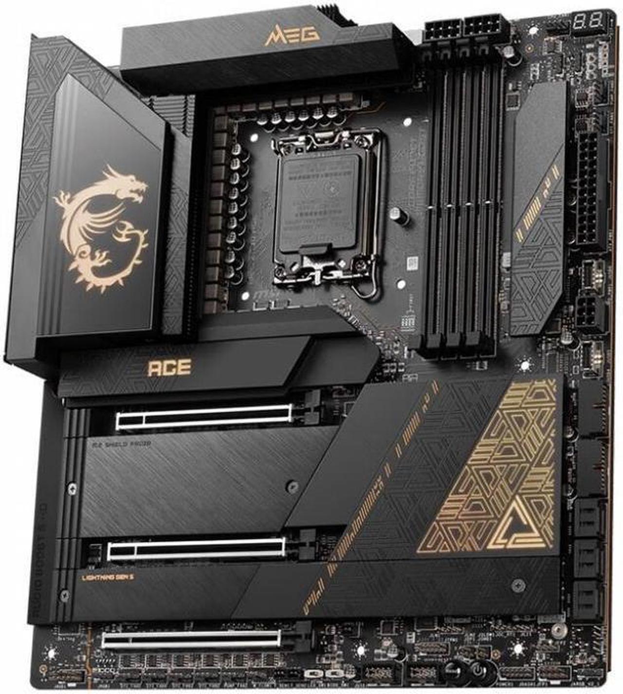 Alt view image 2 of 4 - MSI MEG Z790 ACE Intel Z790 LGA 1700 DDR5 256GB E-ATX Motherboard
