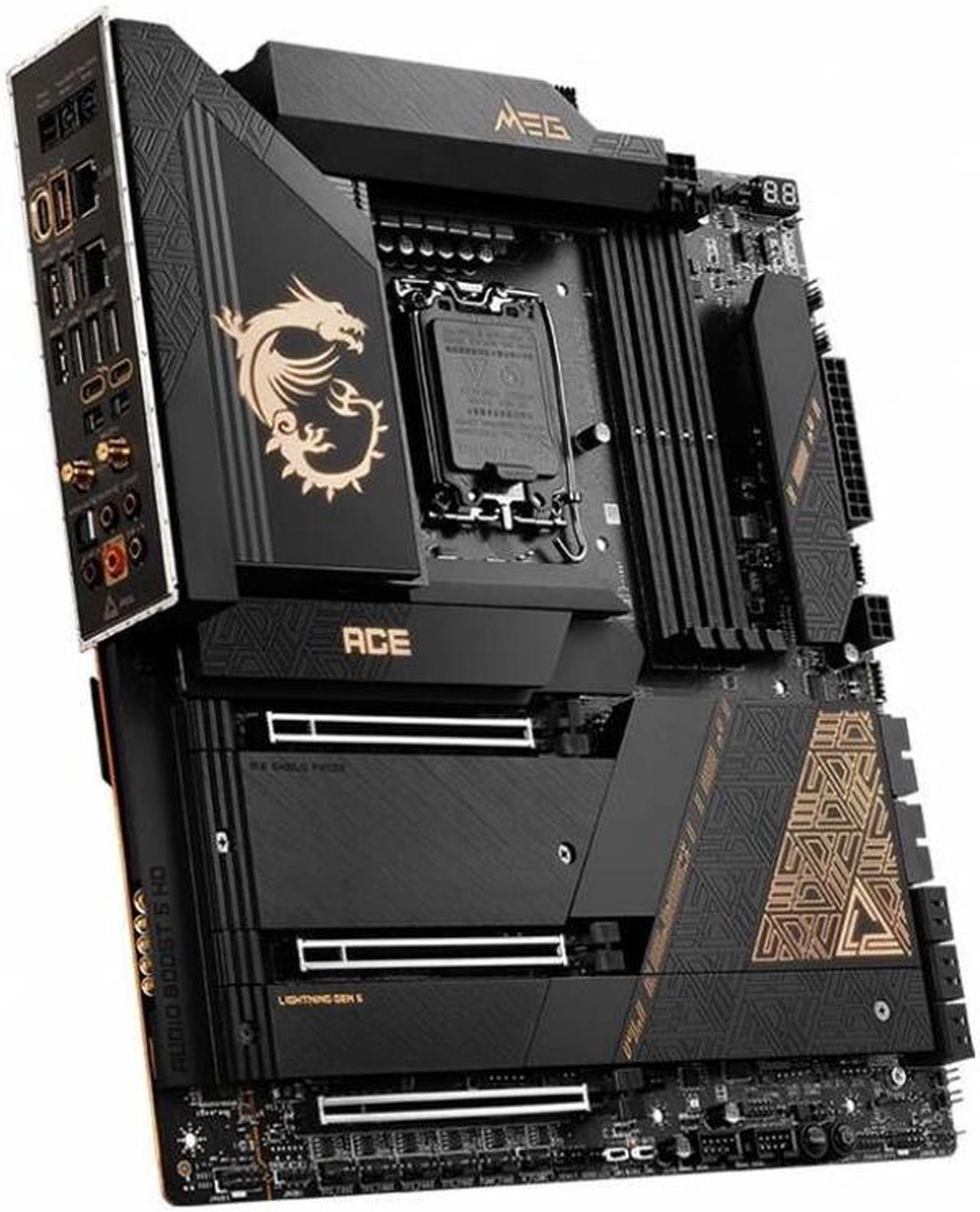 Alt view image 3 of 4 - MSI MEG Z790 ACE Intel Z790 LGA 1700 DDR5 256GB E-ATX Motherboard