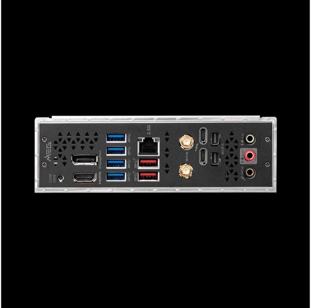 Alt view image 4 of 4 - MSI MEG Z690I UNIFY Intel Z690 LGA 1700 DDR5 64GB Mini-ITX Motherboard