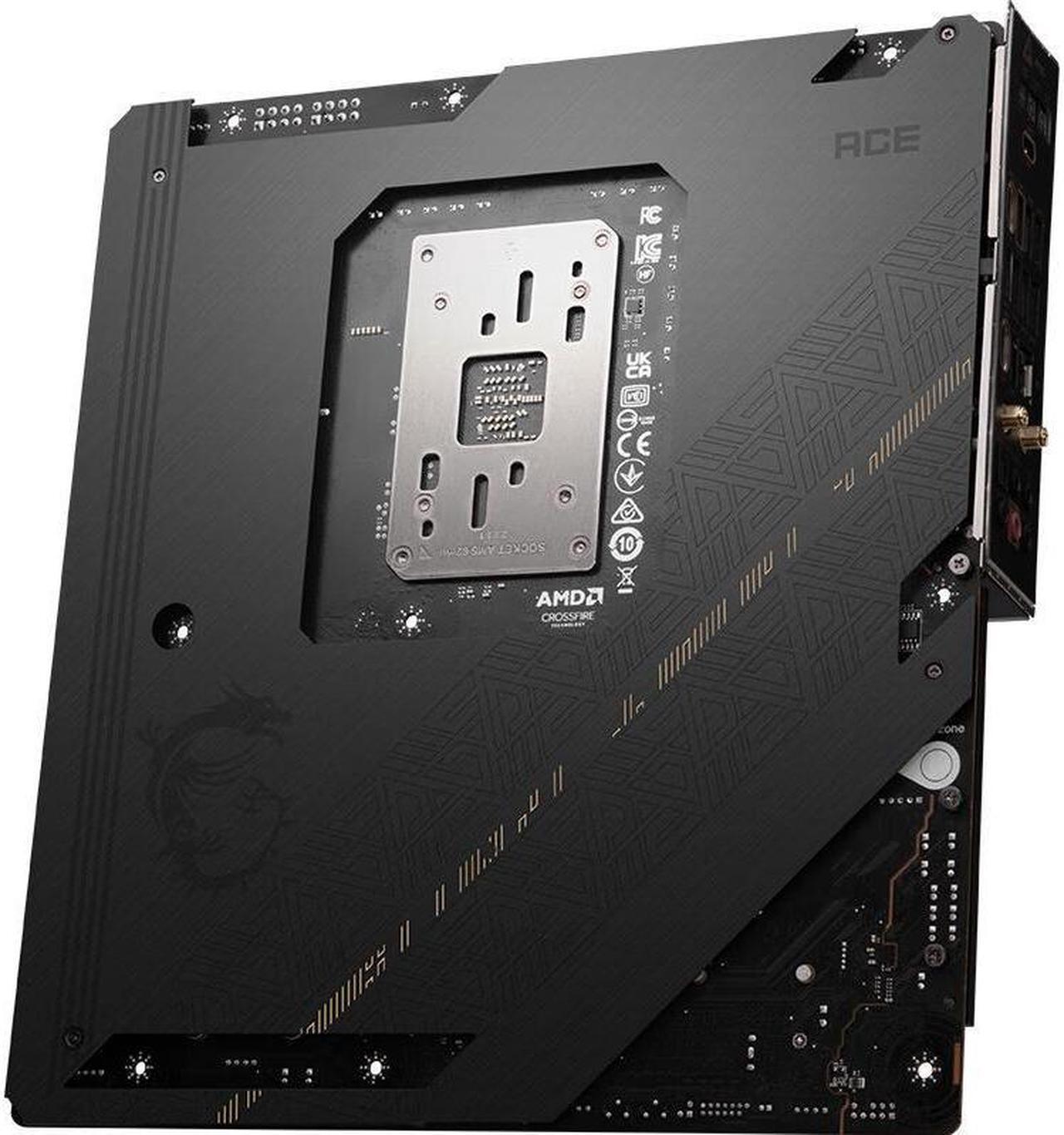 Alt view image 3 of 4 - MSI MEG X670E ACE AMD X670 Socket AM5 DDR5 256GB E-ATX Motherboard