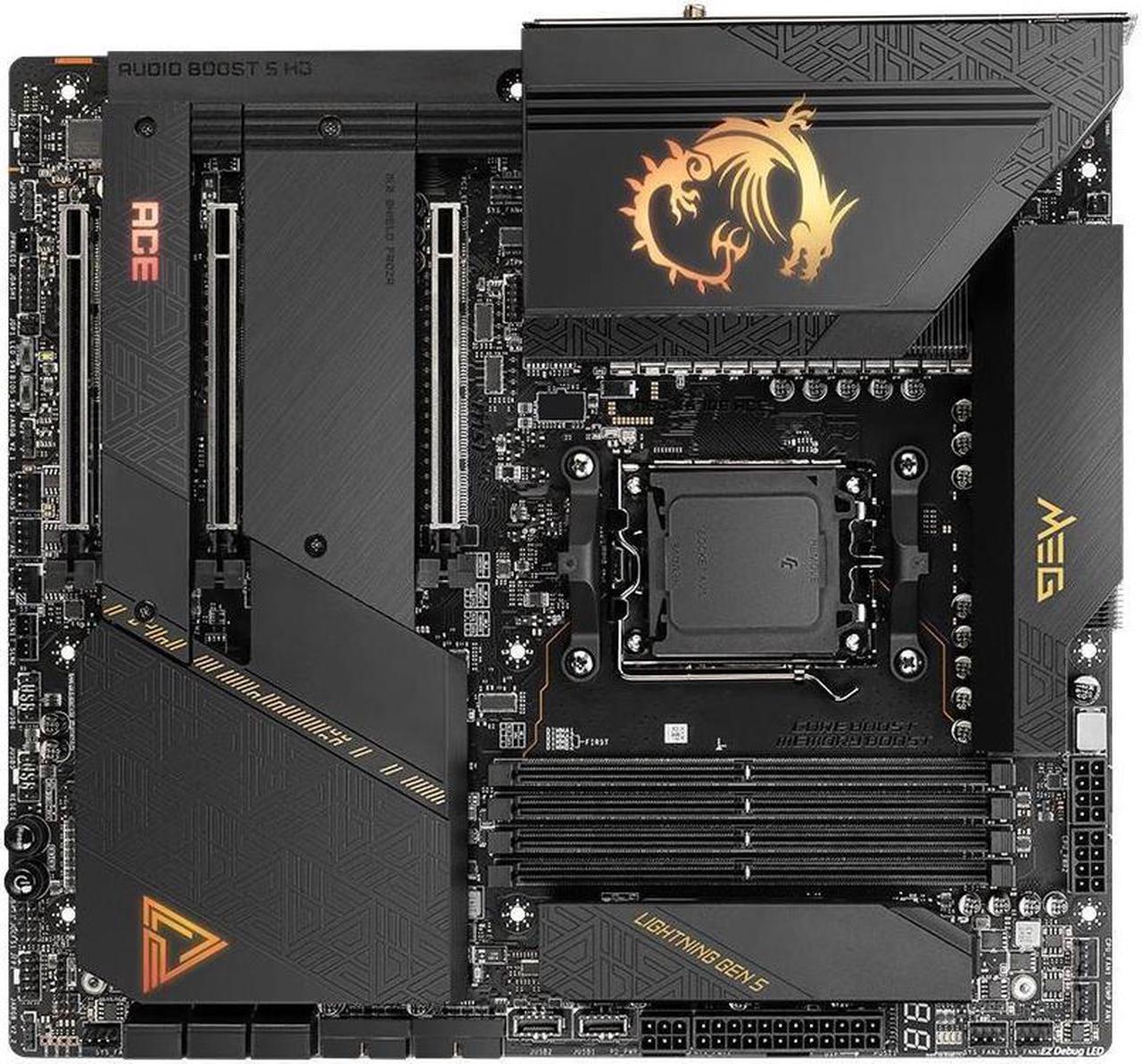 Main image of MSI MEG X670E ACE AMD X670 Socket AM5 DDR5 256GB E-ATX Motherboard