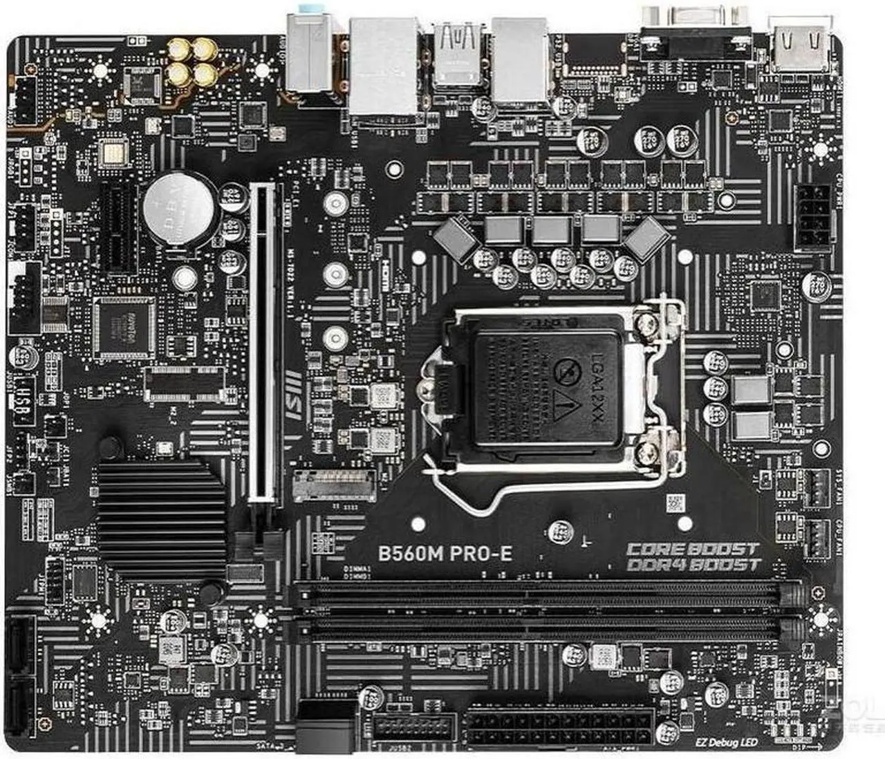 Main image of MSI B560M PRO-E Intel B560 LGA 1200 DDR4 64GB Micro ATX Motherboard