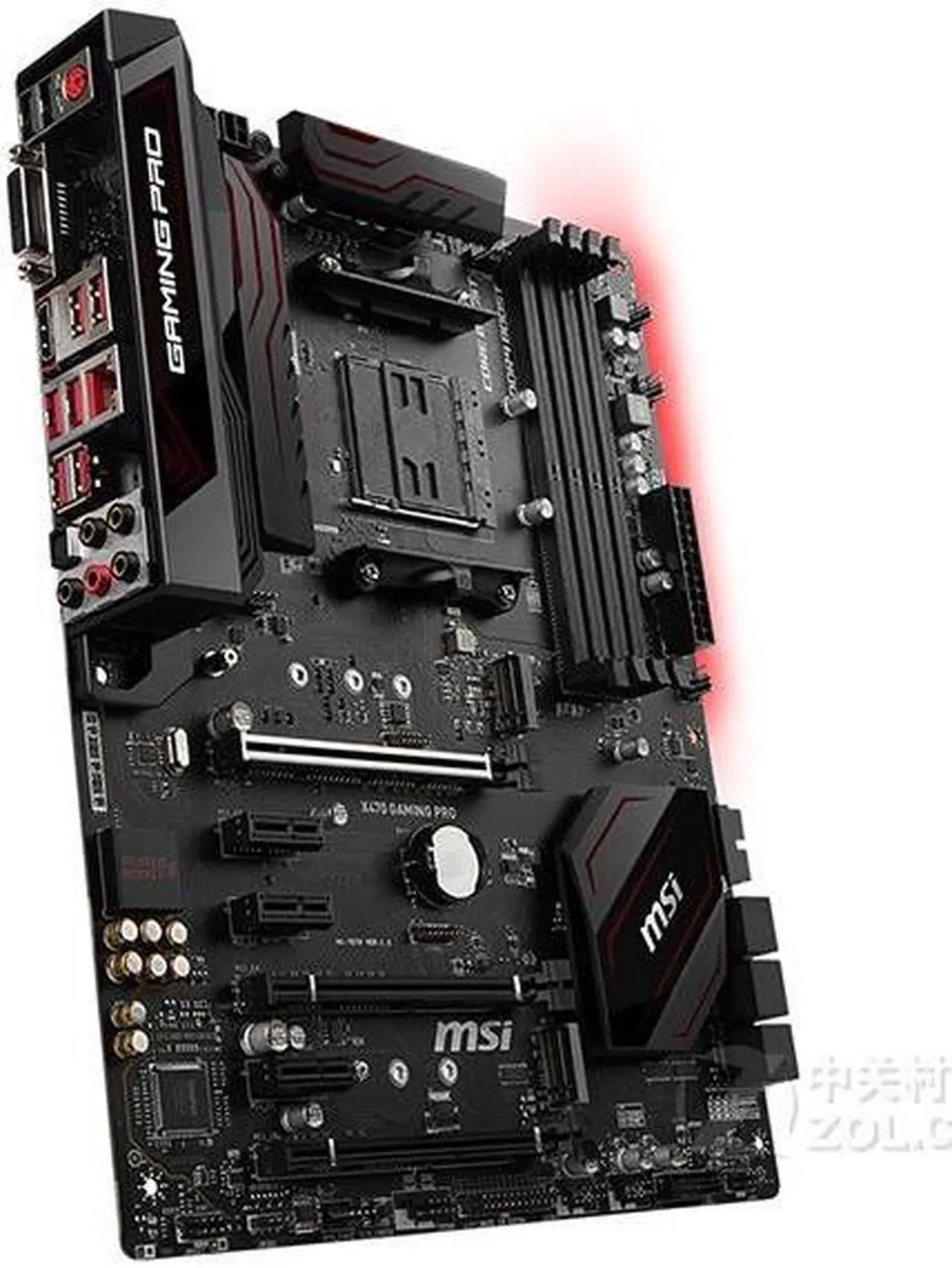 Alt view image 3 of 4 - MSI X470 GAMING PRO AMD X470 Socket AM4 DDR4 64GB ATX Motherboard