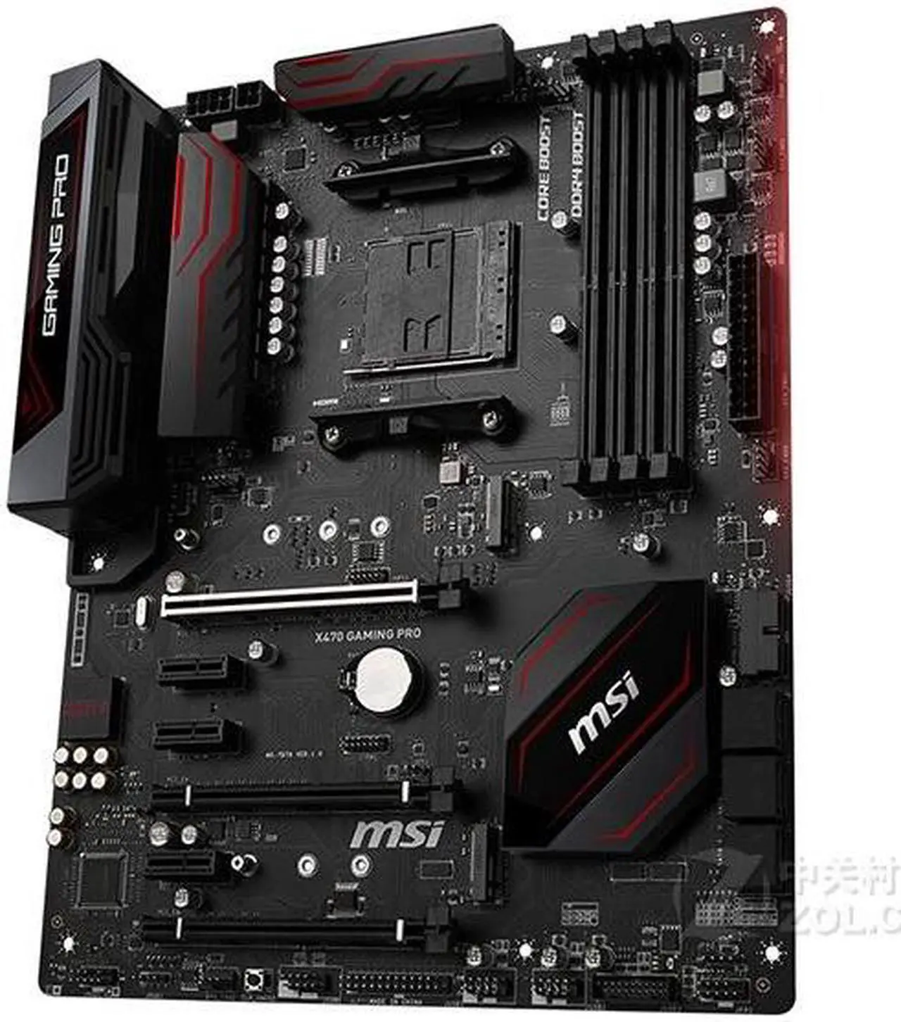 Alt view image 2 of 4 - MSI X470 GAMING PRO AMD X470 Socket AM4 DDR4 64GB ATX Motherboard