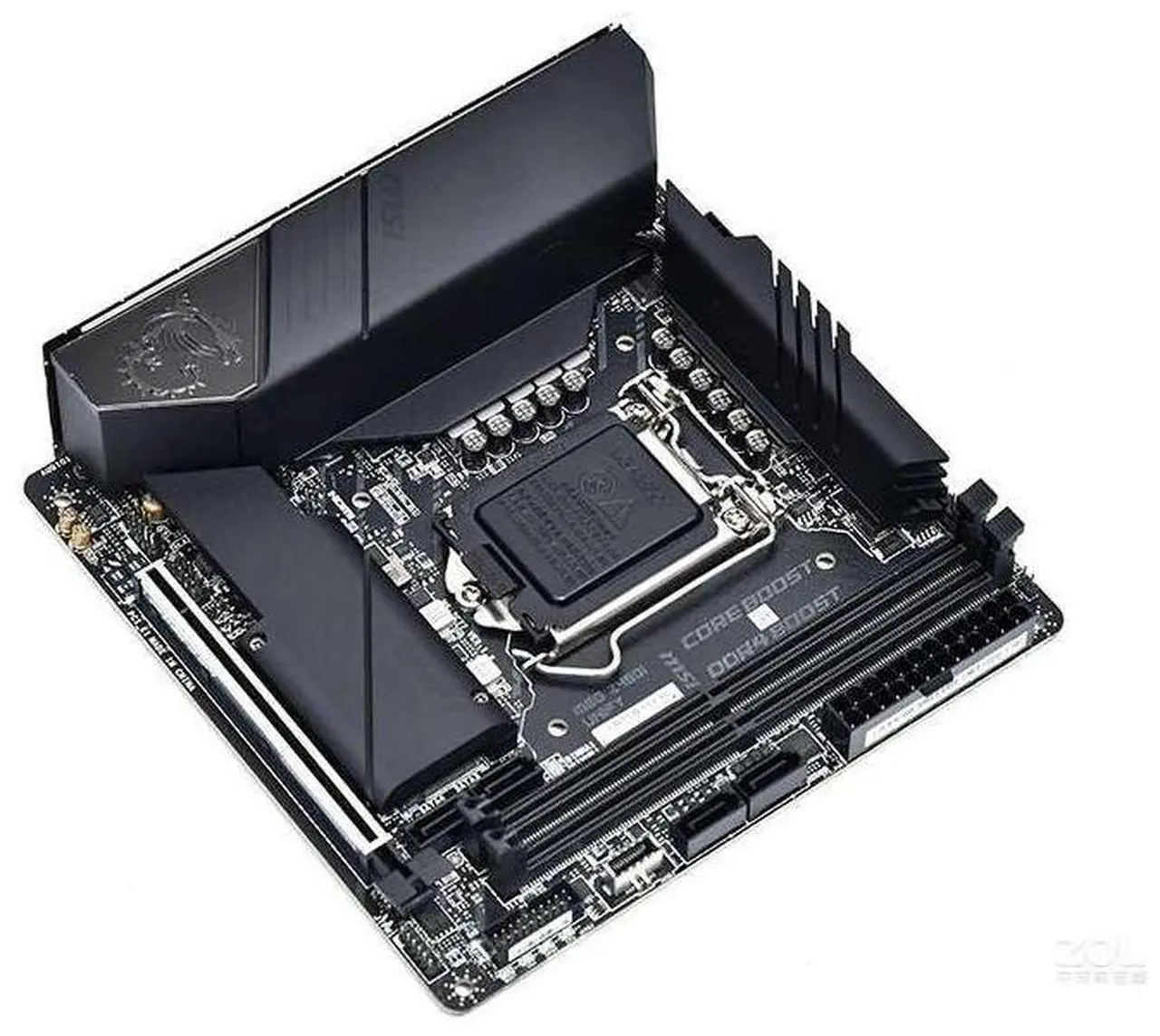 Alt view image 3 of 4 - MSI MEG Z490I UNIFY Intel Z490 LGA 1200 DDR4 64GB Mini-ITX Motherboard