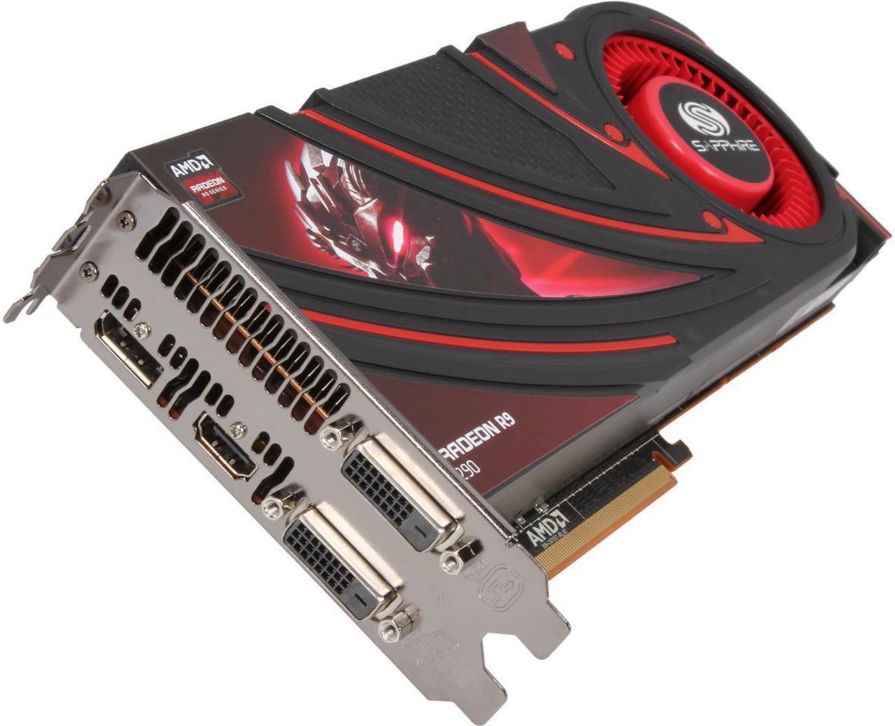 SAPPHIRE Radeon R9 290 DirectX 11.2 100362BF4SR 4GB 512-Bit GDDR5 PCI Express 3.0 CrossFireX Support Video Card Battlefield 4 Edition