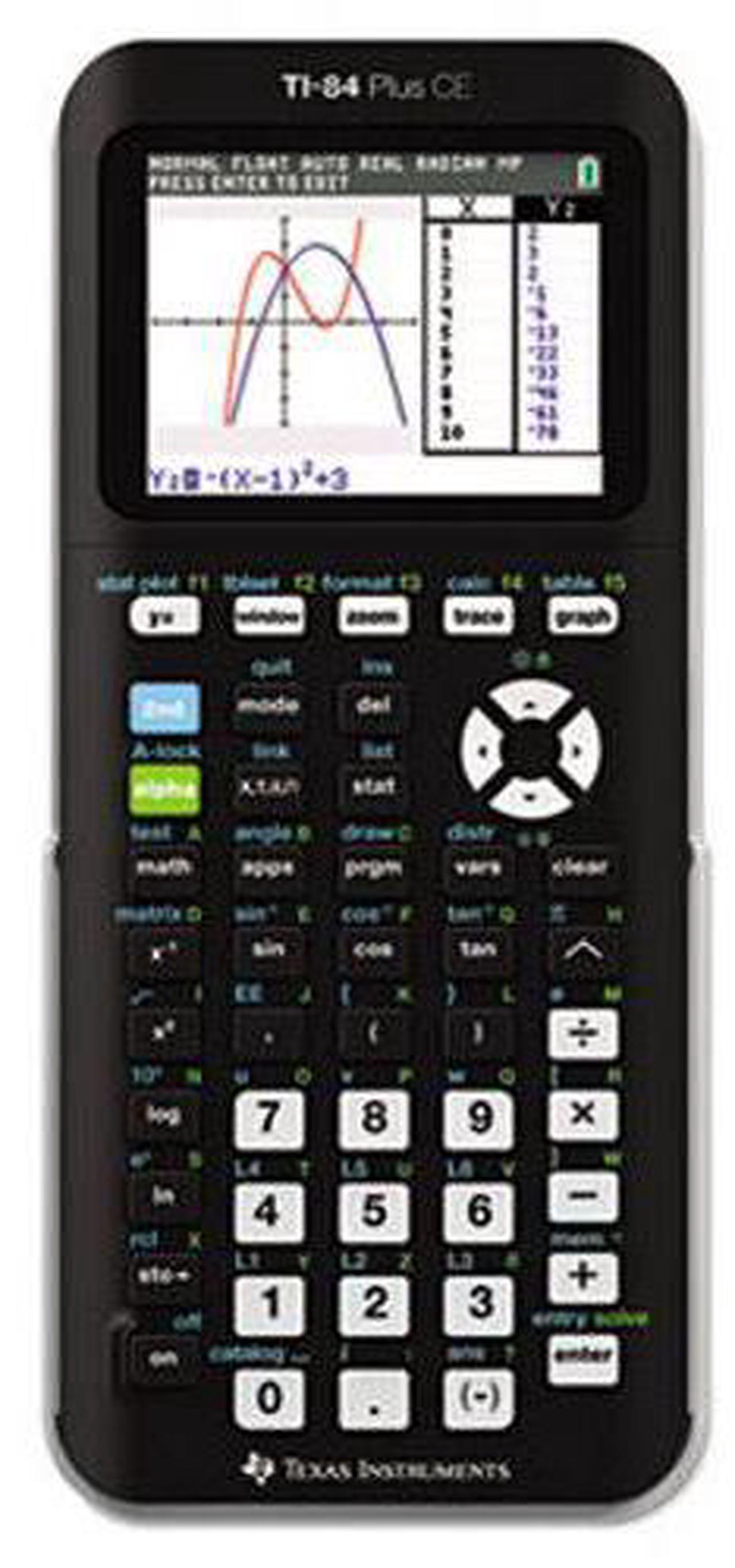 Alt view image 18 of 20 - Ti84 Plus Ce Graphing Black