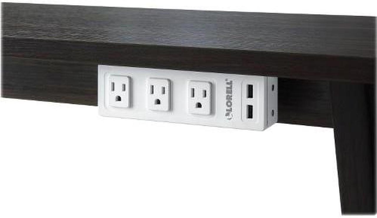 Alt view image 7 of 14 - Lorell LLR33996 Under Desk AC Power Center
