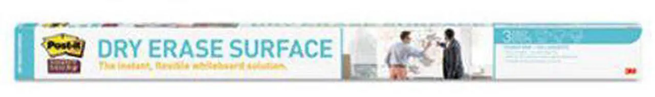 Alt view image 18 of 20 - Post-it Dry DEF6X4 - Erase Film with Adhesive Backing, 72 x 48, White
