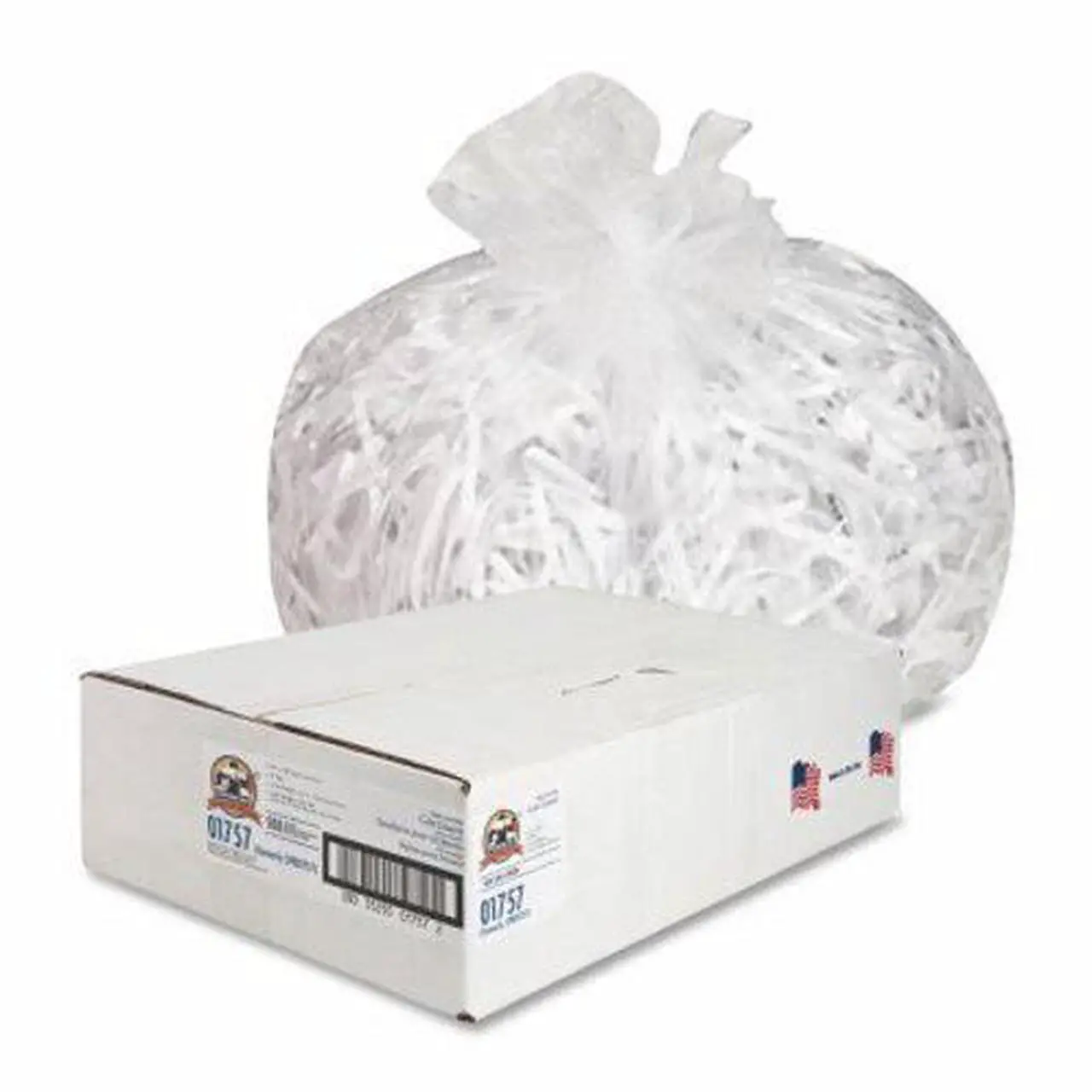 Alt view image 15 of 15 - Genuine Joe High Density Can Liners 31-33 Gal 33"X40" 500/CT CL 01757