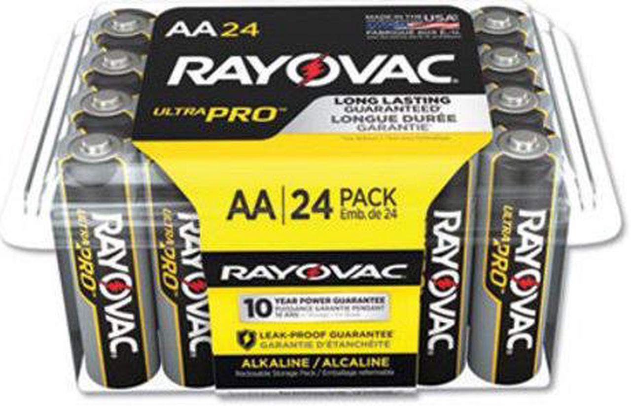 Alt view image 12 of 17 - Rayovac Ultra Pro Alkaline Batteries AA 24/Pack ALAA24PPJ