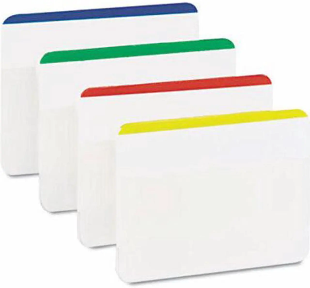 Alt view image 18 of 20 - Post-it File Tabs 2 x 1 1/2 Lined Assorted Primary Colors 24/Pack 686F1