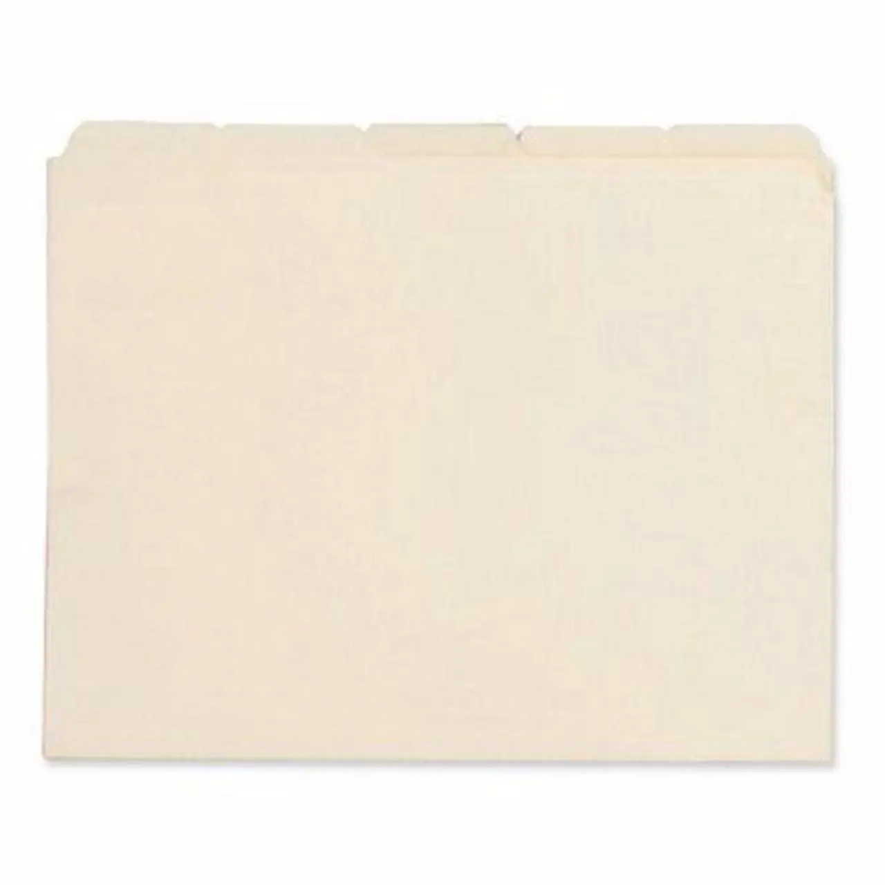 Alt view image 3 of 7 - Business Source File Folder 1/5-Cut Tab 3/4" Exp. 11 Pt. Ltr 100/BX Manila 43567