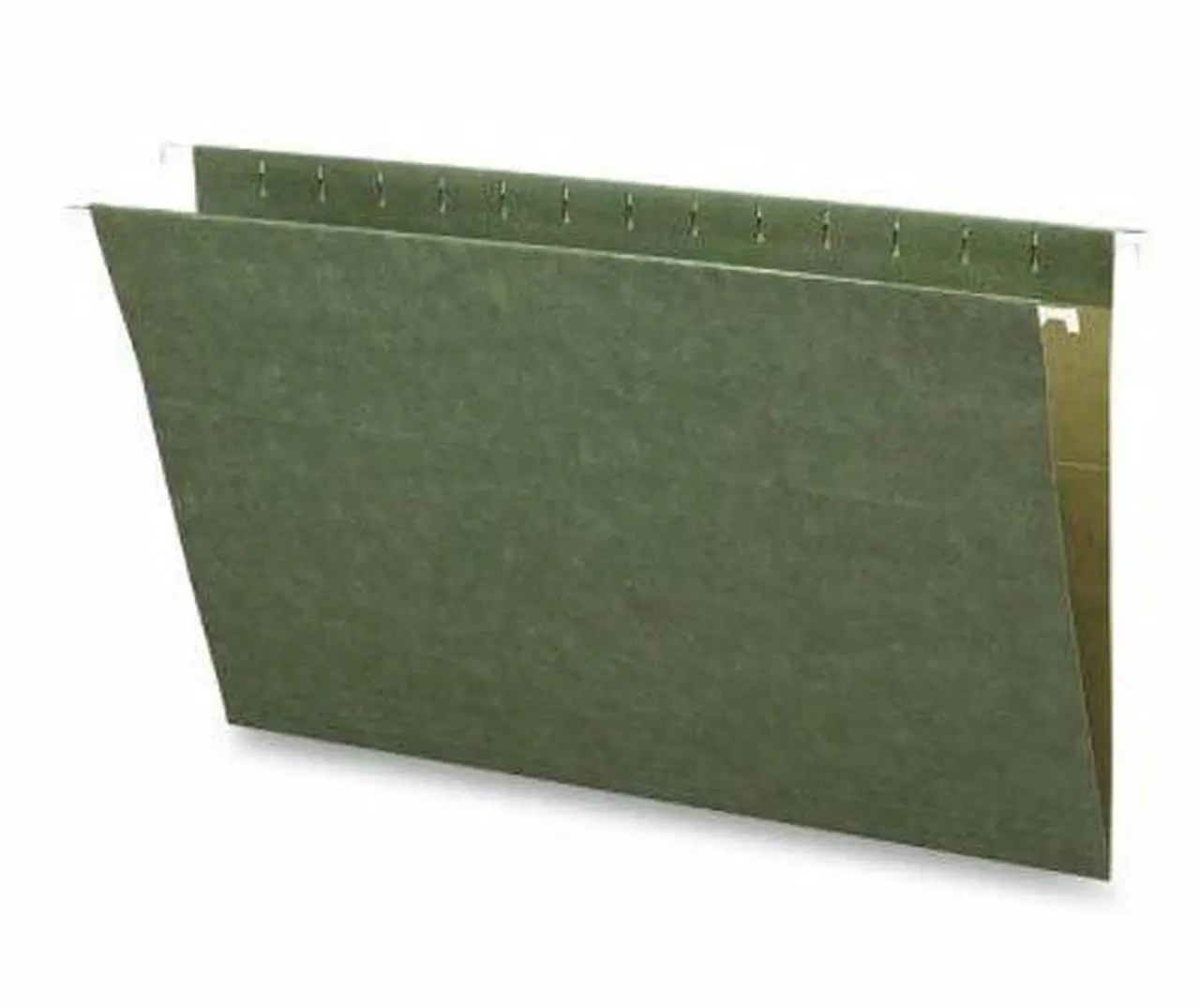 Alt view image 4 of 6 - Business Source Hanging Folders w/o Tabs Legal 25/BX Green 26529