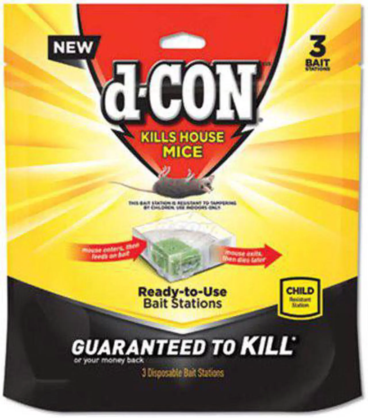 Alt view image 6 of 7 - D-Con Disposable Corner Fit Mouse Bait Station (3-Pack) 1920099427