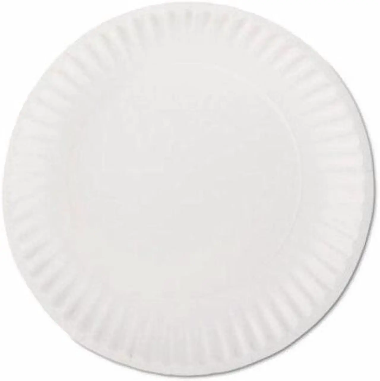 Alt view image 3 of 6 - Corporation Uncoated Paper Plates, 9 Inches, White, Round, 100/Pack
