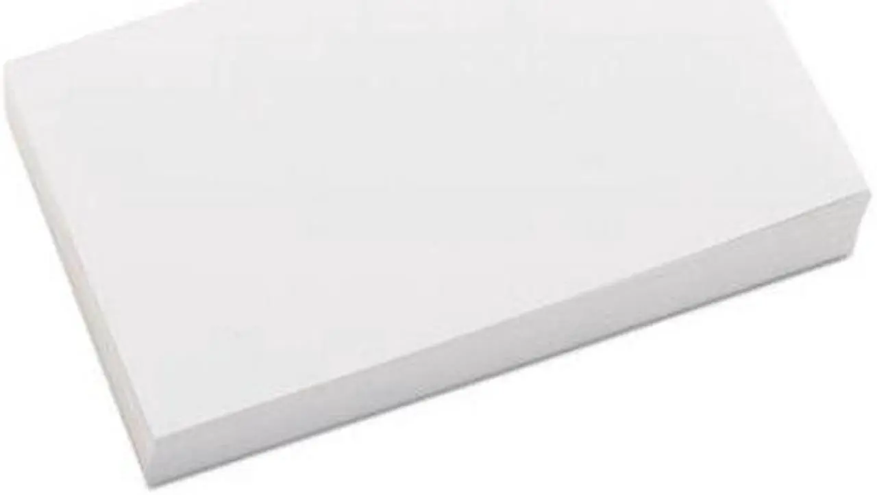 Alt view image 5 of 11 - UNIVERSAL Unruled Index Cards 3 x 5 White 100/Pack 47200