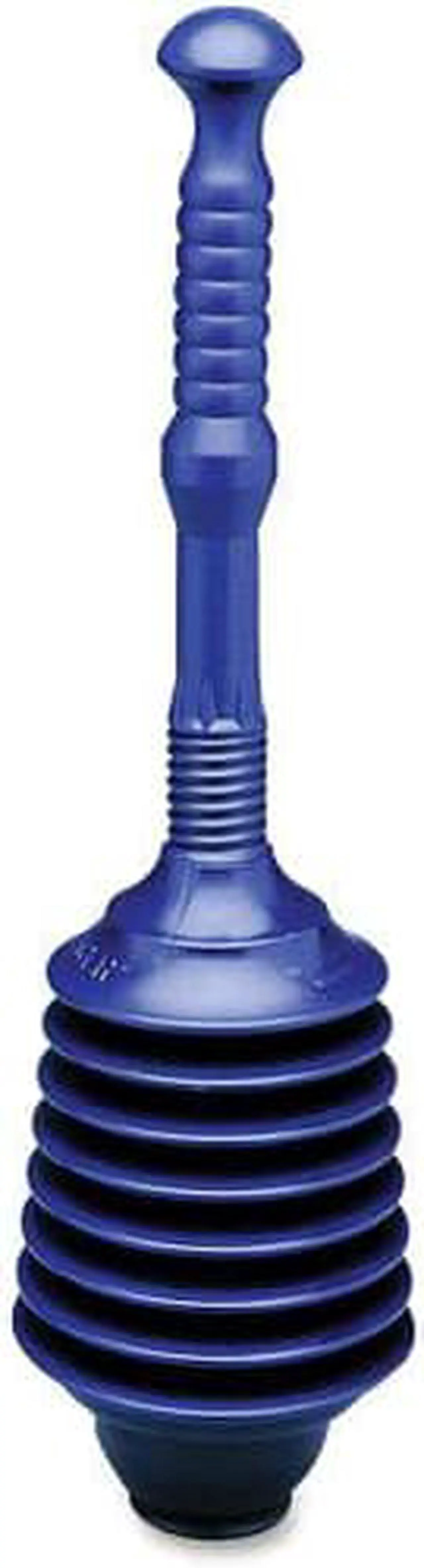 Alt view image 6 of 11 - Impact Plunger Deluxe Splash Proof 25"Lx2-3/4"D Dk. Blue 9205