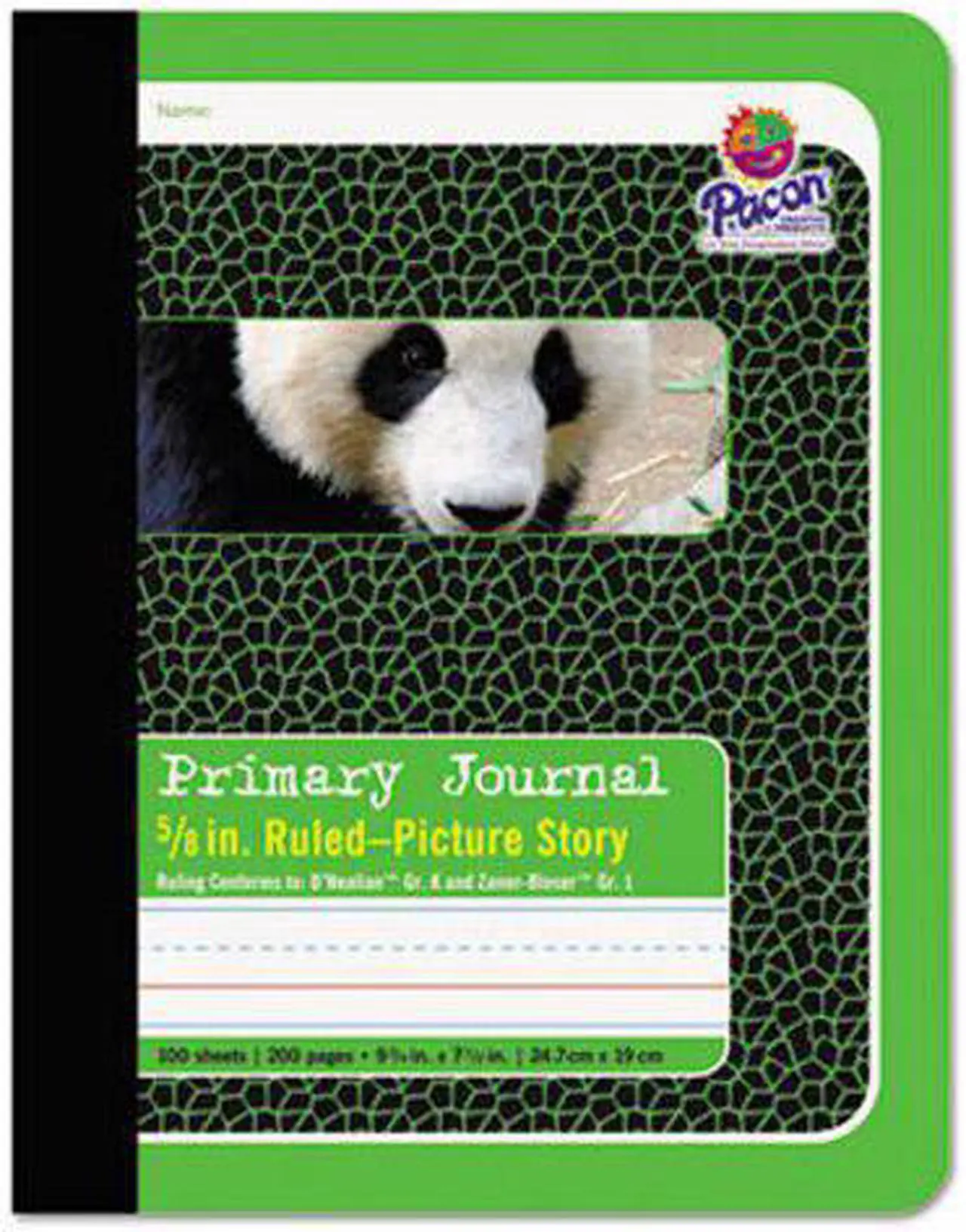 Alt view image 4 of 7 - Pacon 2428 Composition Book 100 Sheet - Ruled - 9.75" x 7.50" - 1 Each - White Paper
