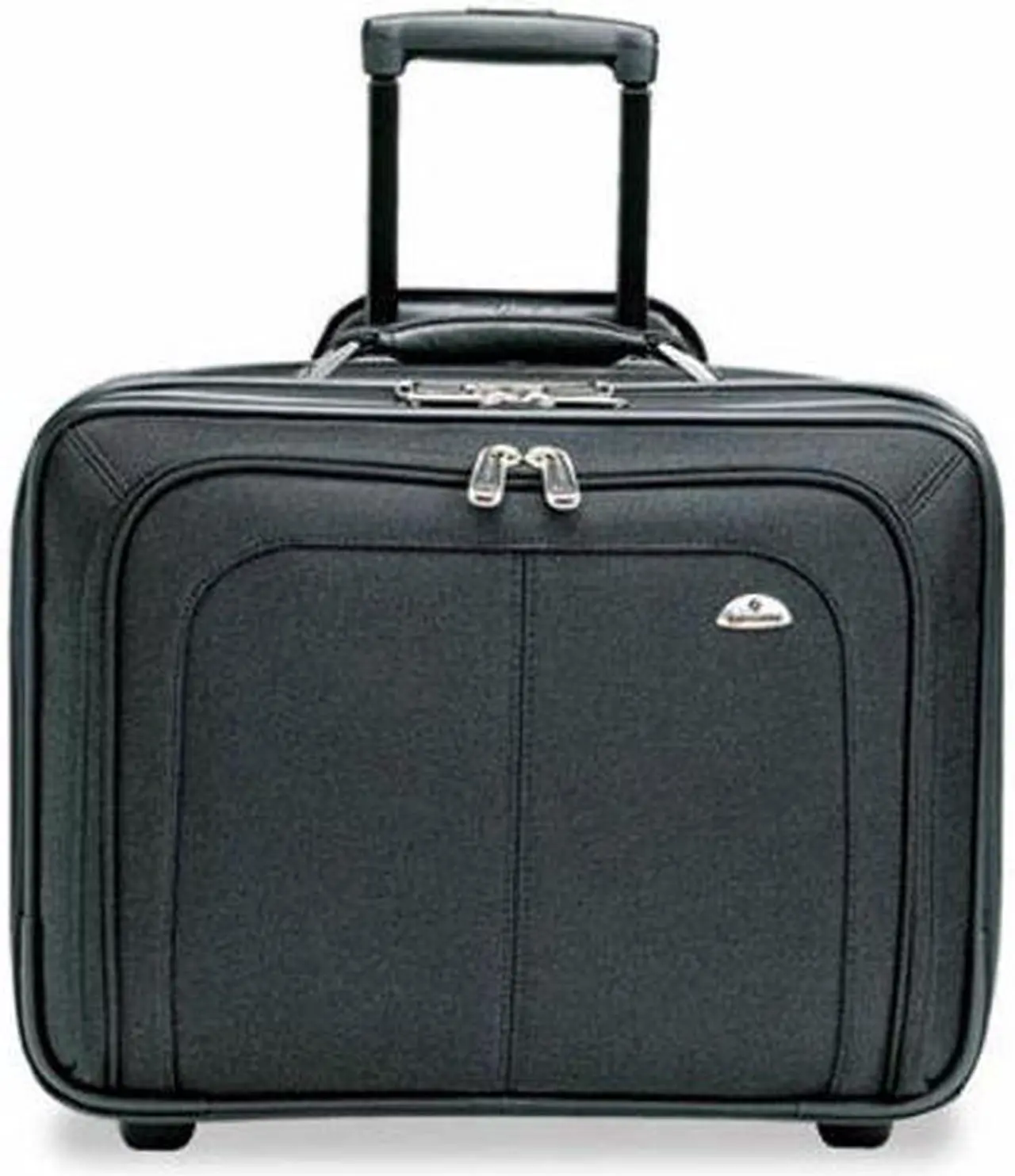 Alt view image 18 of 20 - Samsonite Mobile Office Rolling Notebook Case Nylon 17 1/2 x 9 x 14 Black