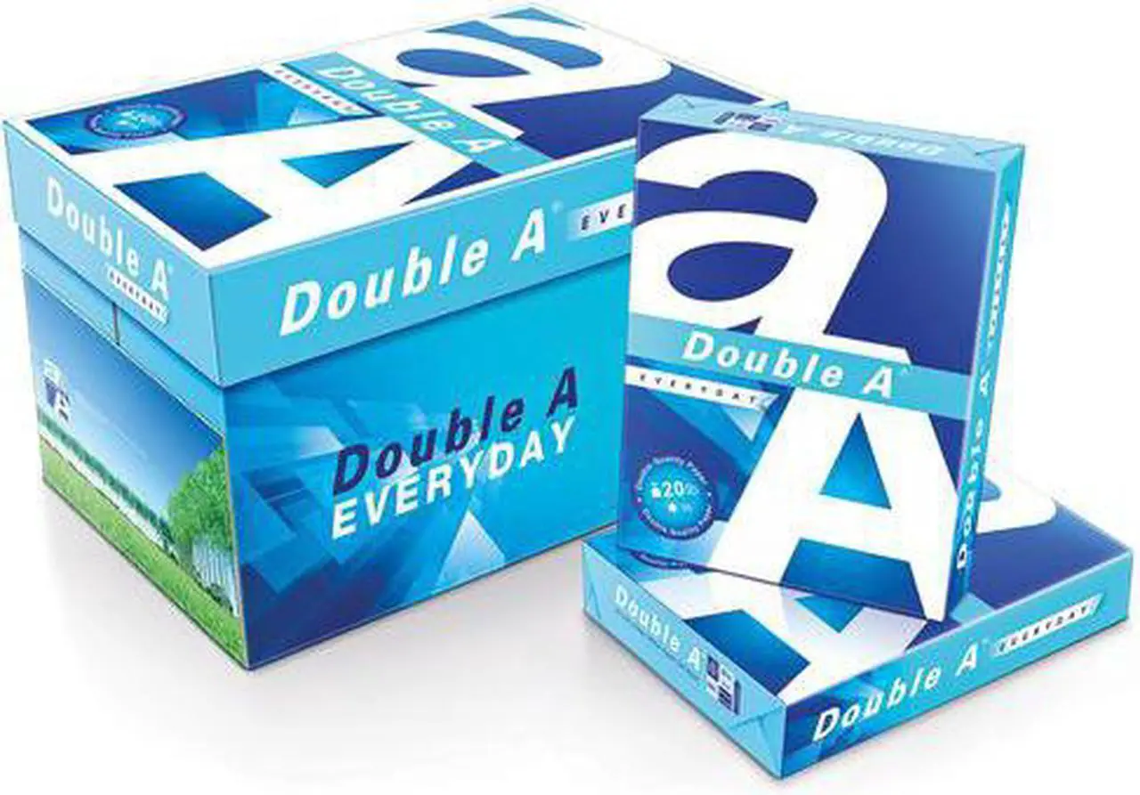 Main image of Double A Everyday Copy Paper, 20lb, 96B, 8-1/2x11, Wht, 5000 Sheets (DAA851120)