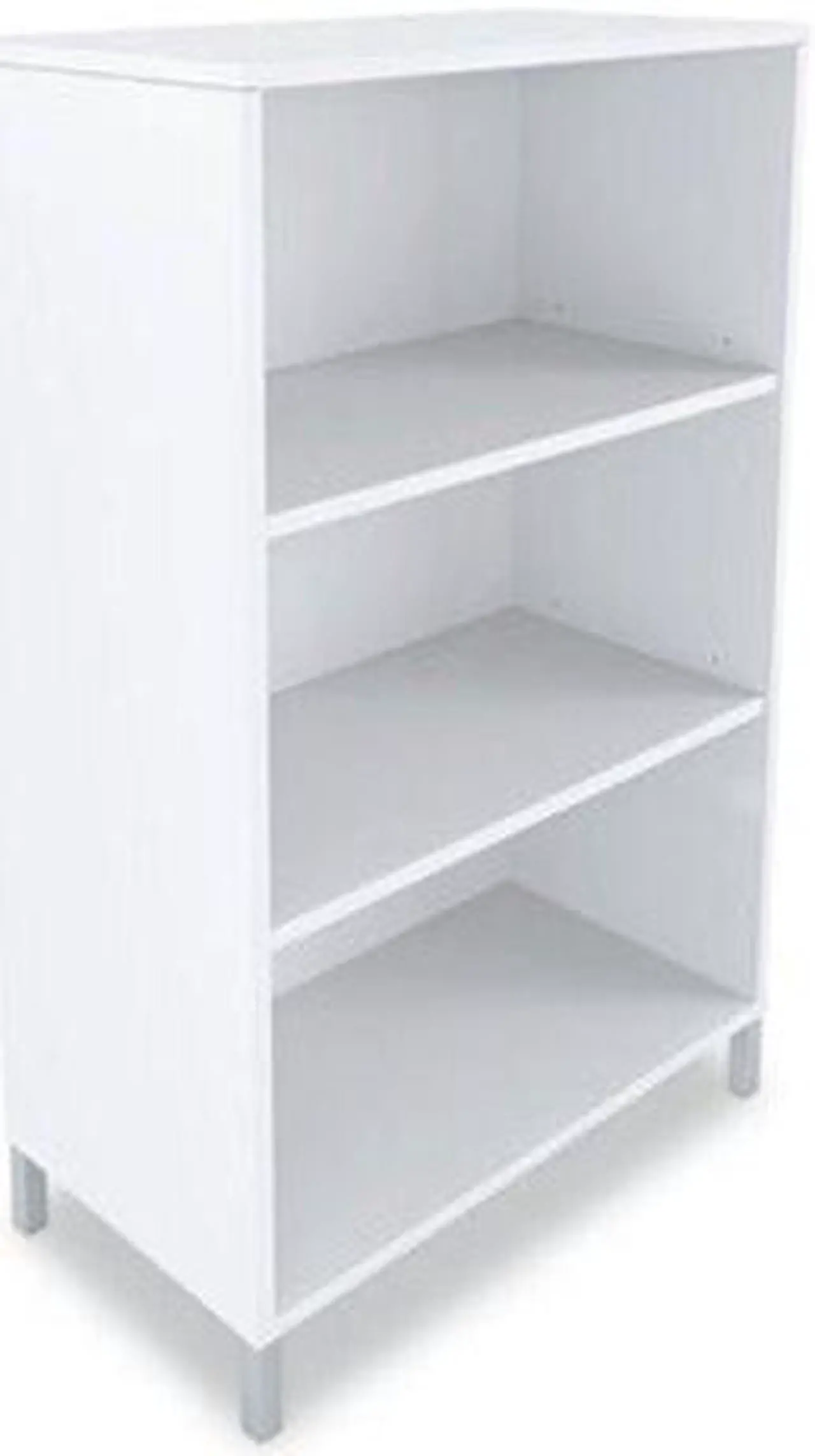 Alt view image 3 of 6 - Union & Scale 3-Shelf Bookcase, 28 x 15 x 45.6, White, Each (UOS24398963)