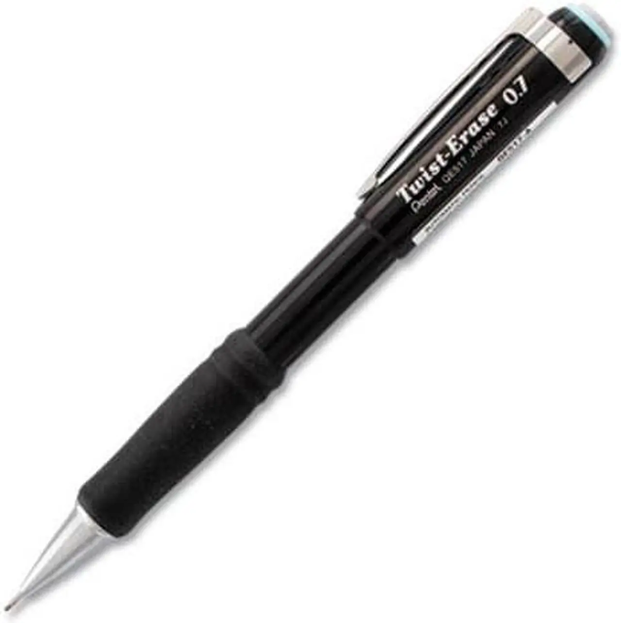 Alt view image 6 of 11 - Pentel Twist-Erase III Mechanical Pencil 0.7 mm Black Barrel QE517A